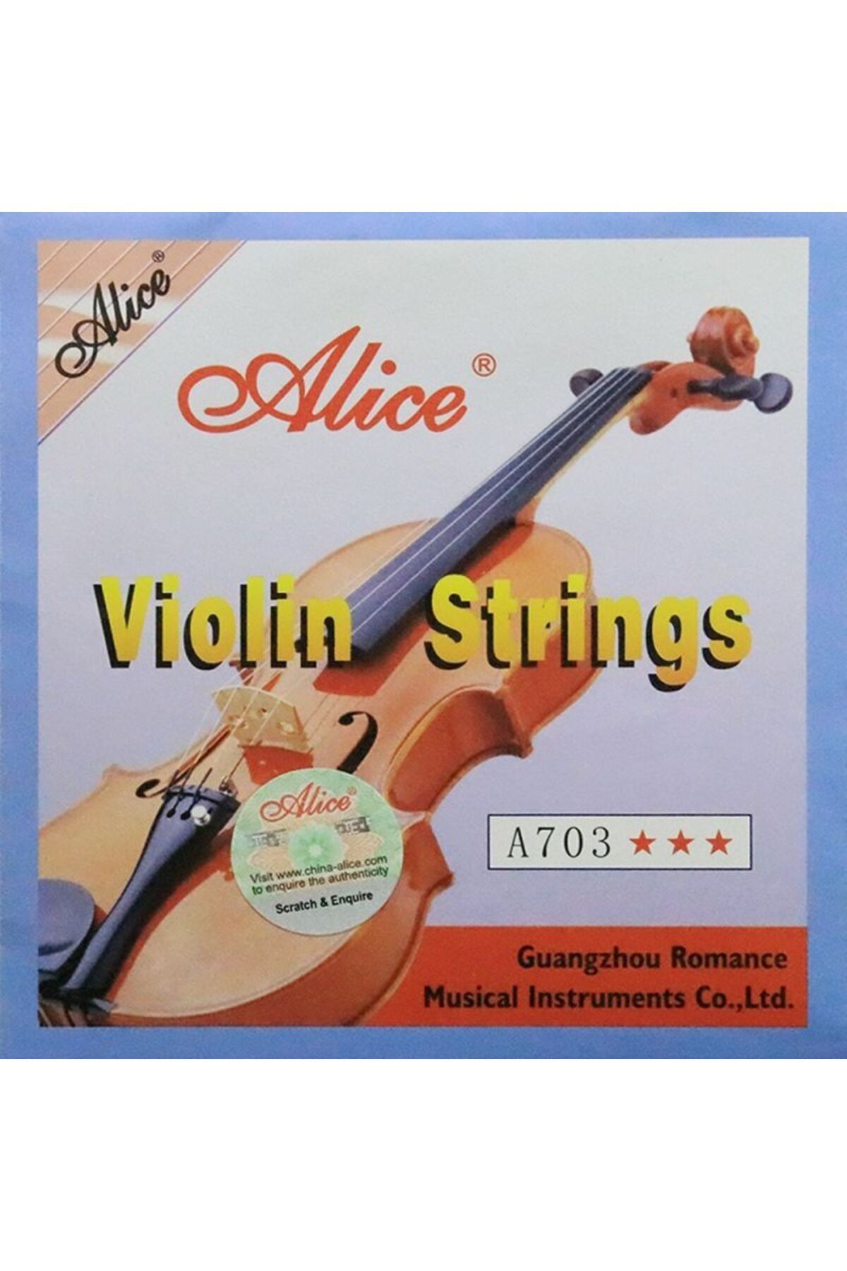Master Music A703 3/4 Keman Teli