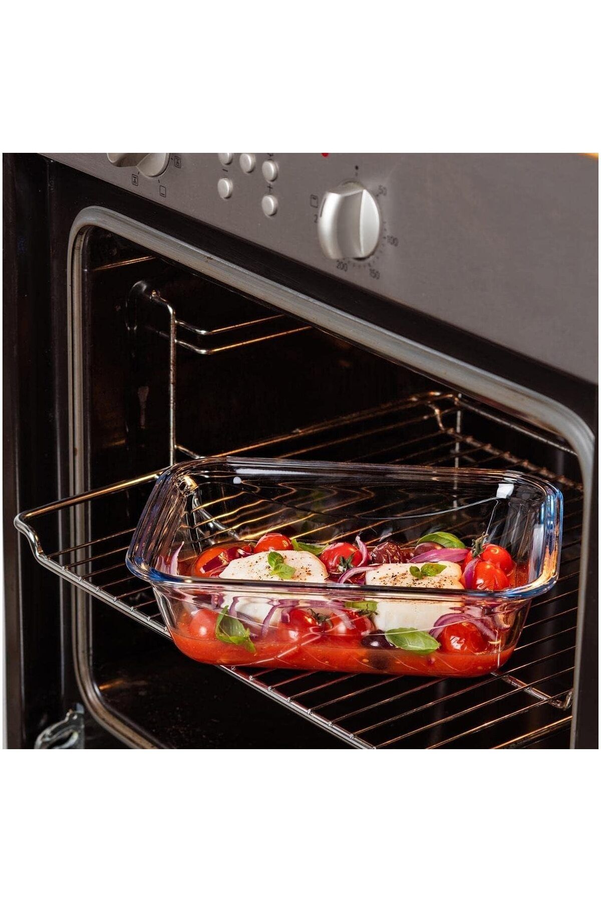 Pyrex-Rectangular casserole with airtight lid 4