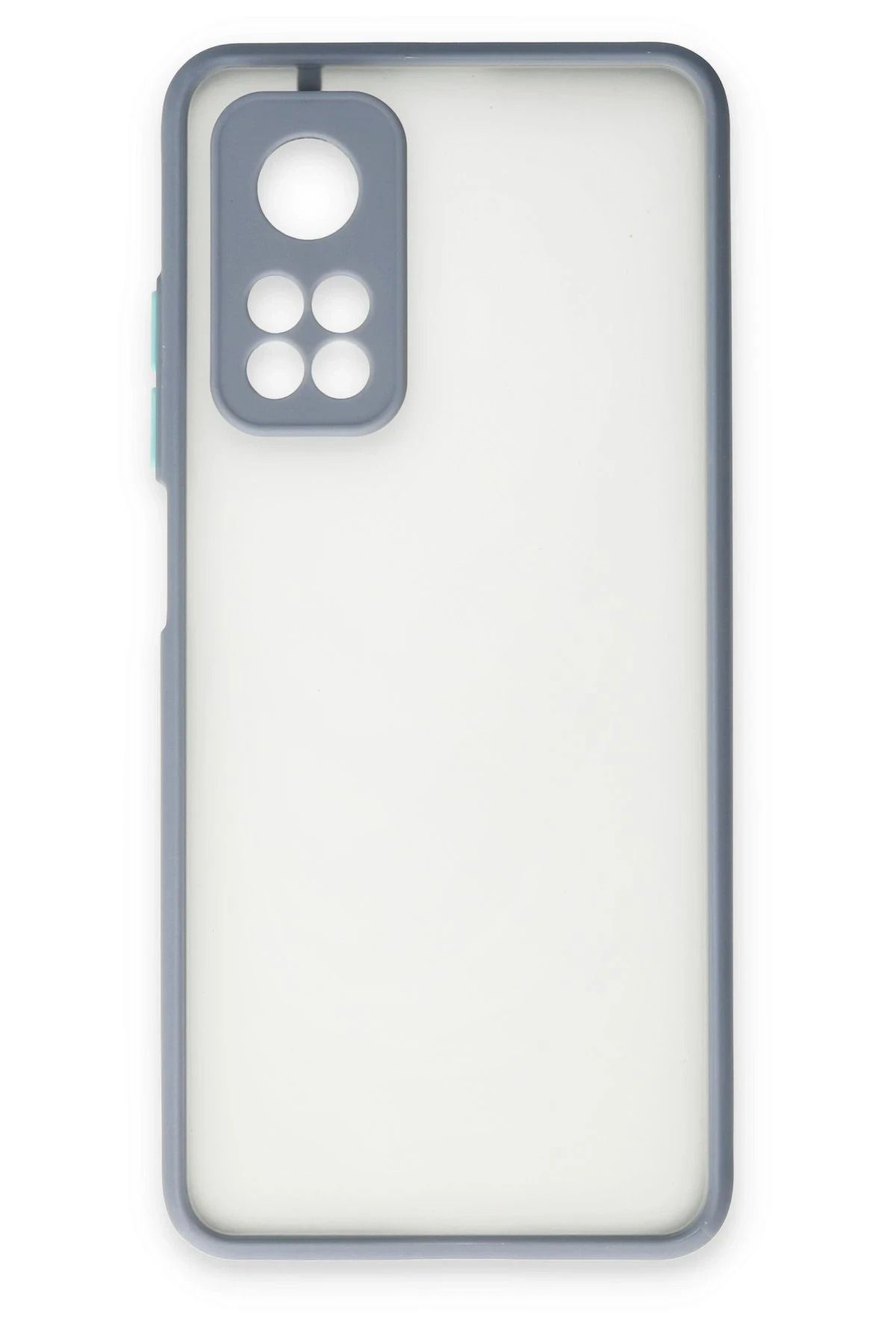 NewFace Xiaomi Mi 10T Kılıf Montreal Silikon Kapak - Gri FERRG