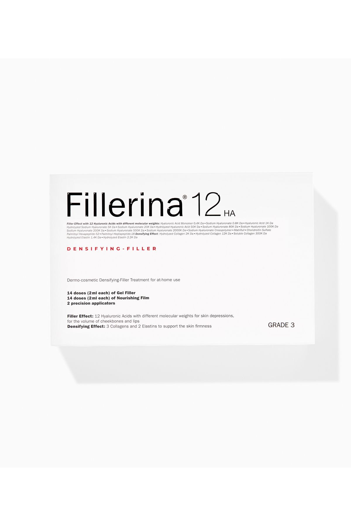 FILLERINA 12HA DENSIFYING FILLER APPLICATION GRADE3