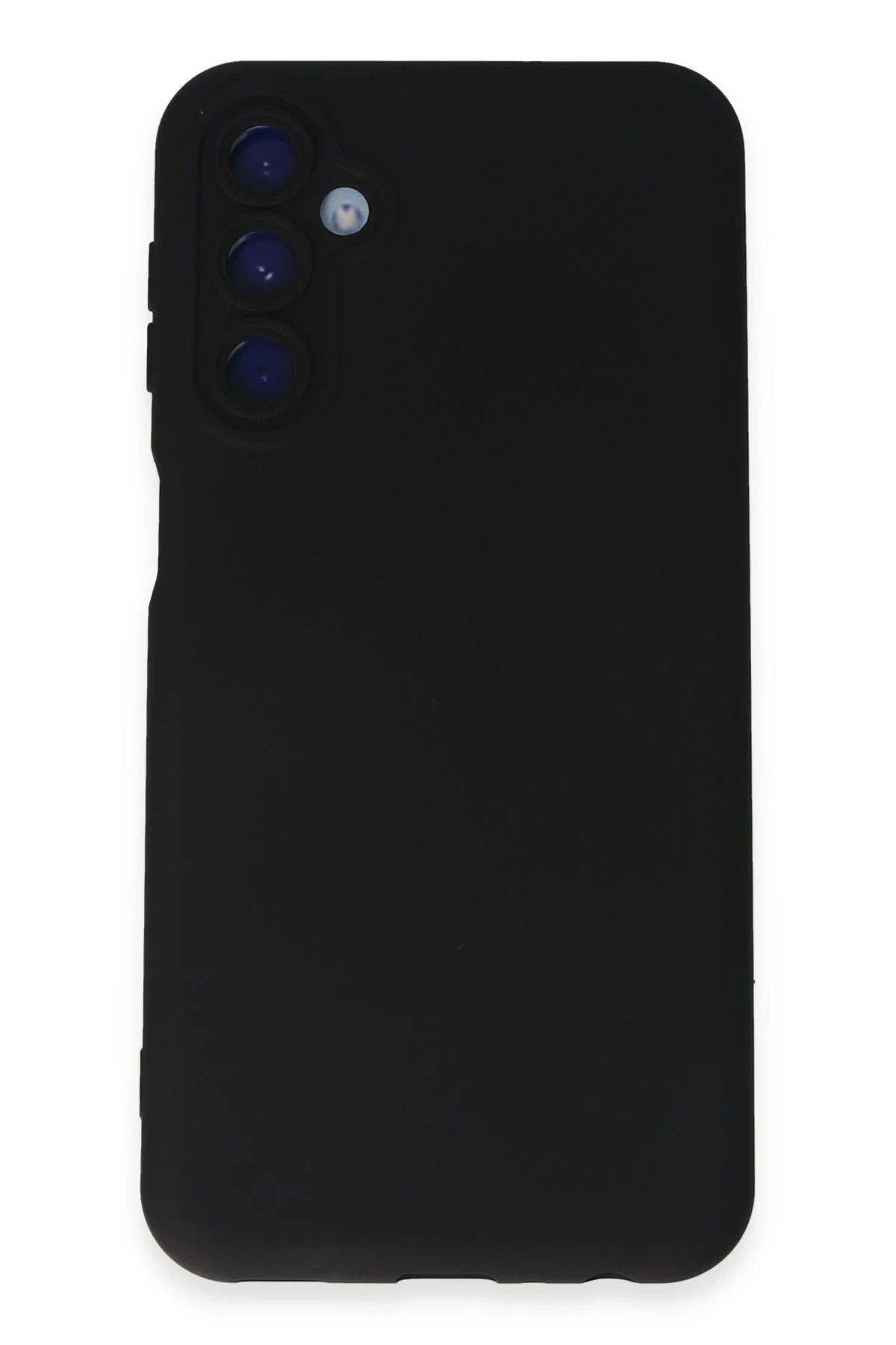 NewFace Samsung Galaxy M14 5G Kılıf Nano içi Kadife Silikon - Siyah NRMSA