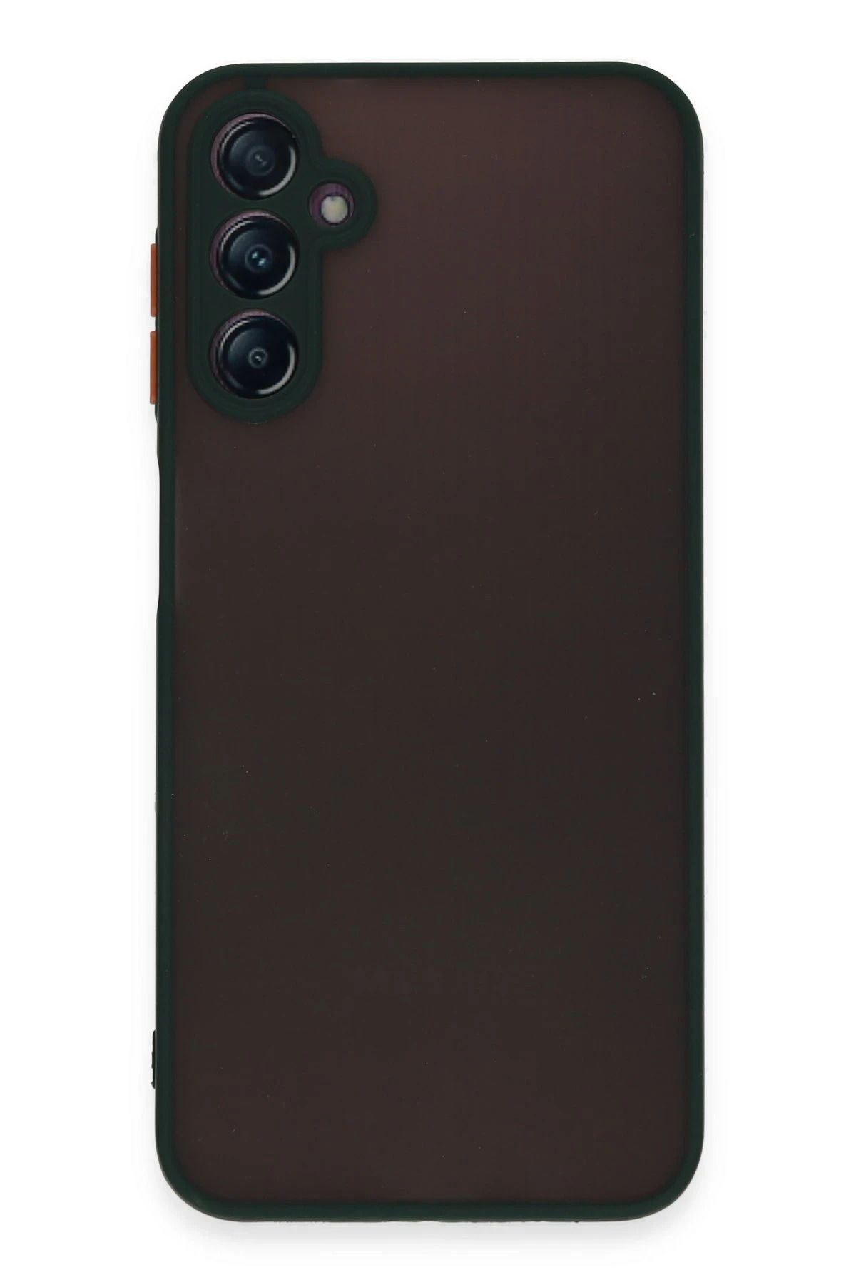 NewFace Samsung Galaxy A14 4G Kılıf Montreal Silikon Kapak - Yeşil HNZRN