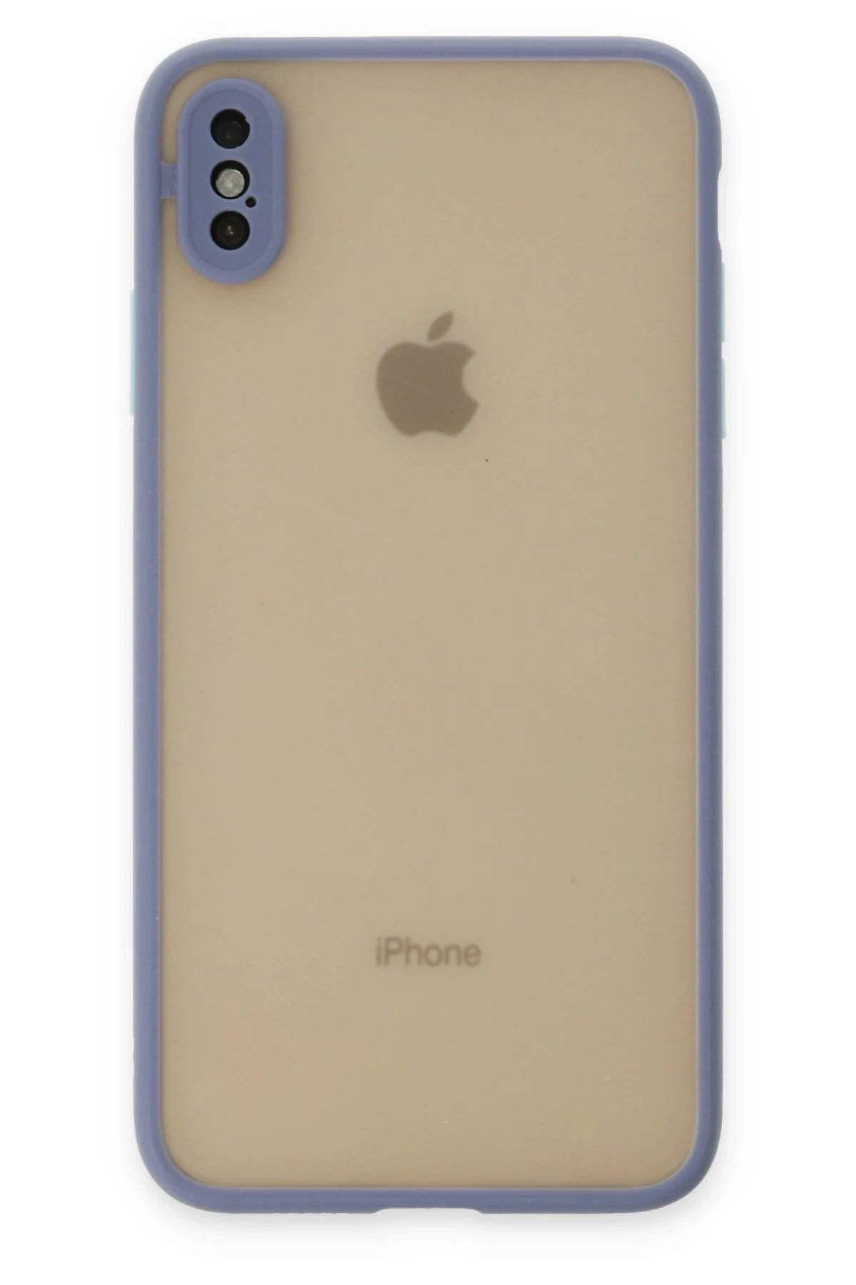 NewFace iPhone X Kılıf Montreal Silikon Kapak - Gri FERRG