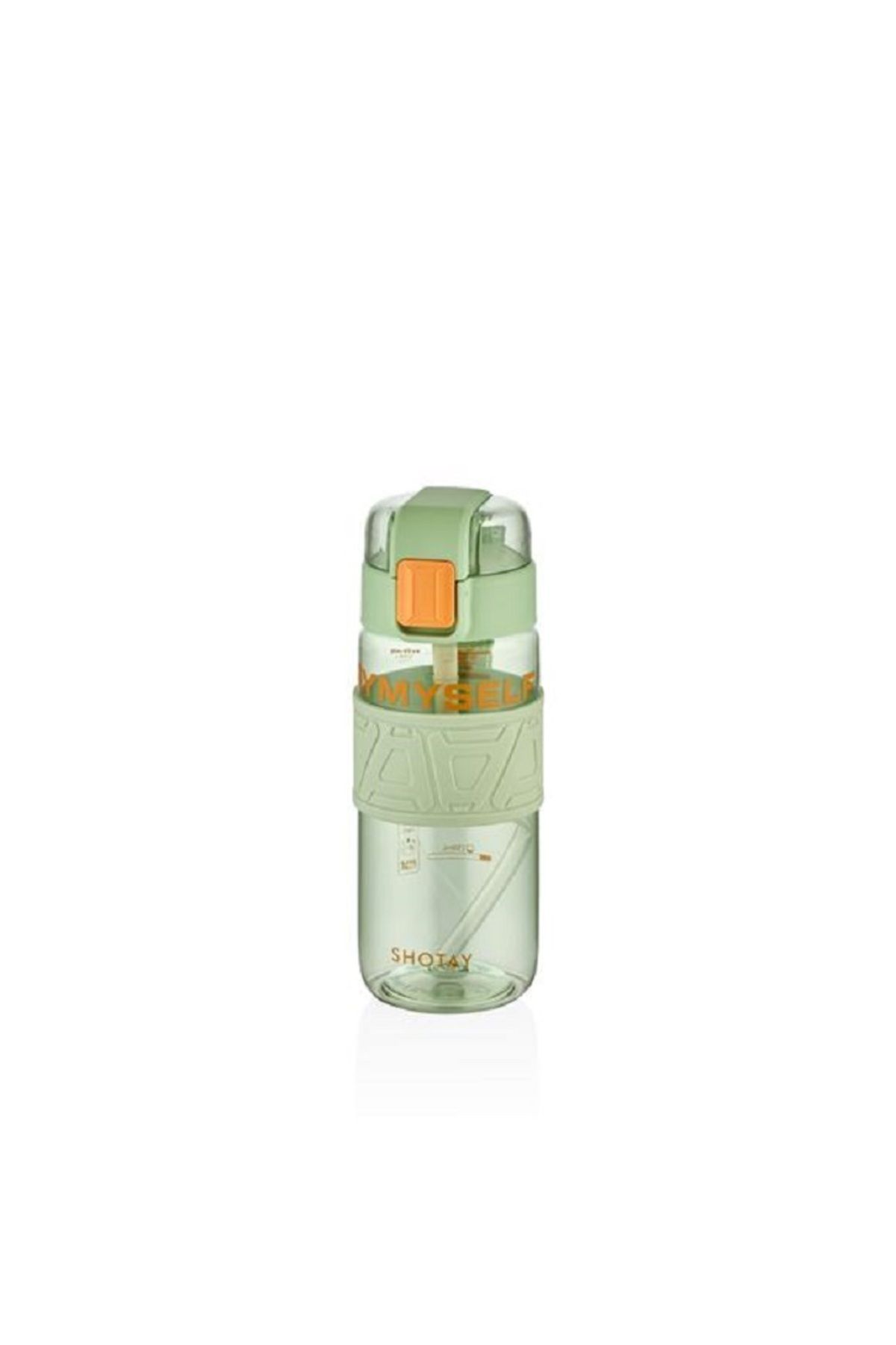 Shotay ST-7223 600ml Yeşil Pipetli Tritan Matara
