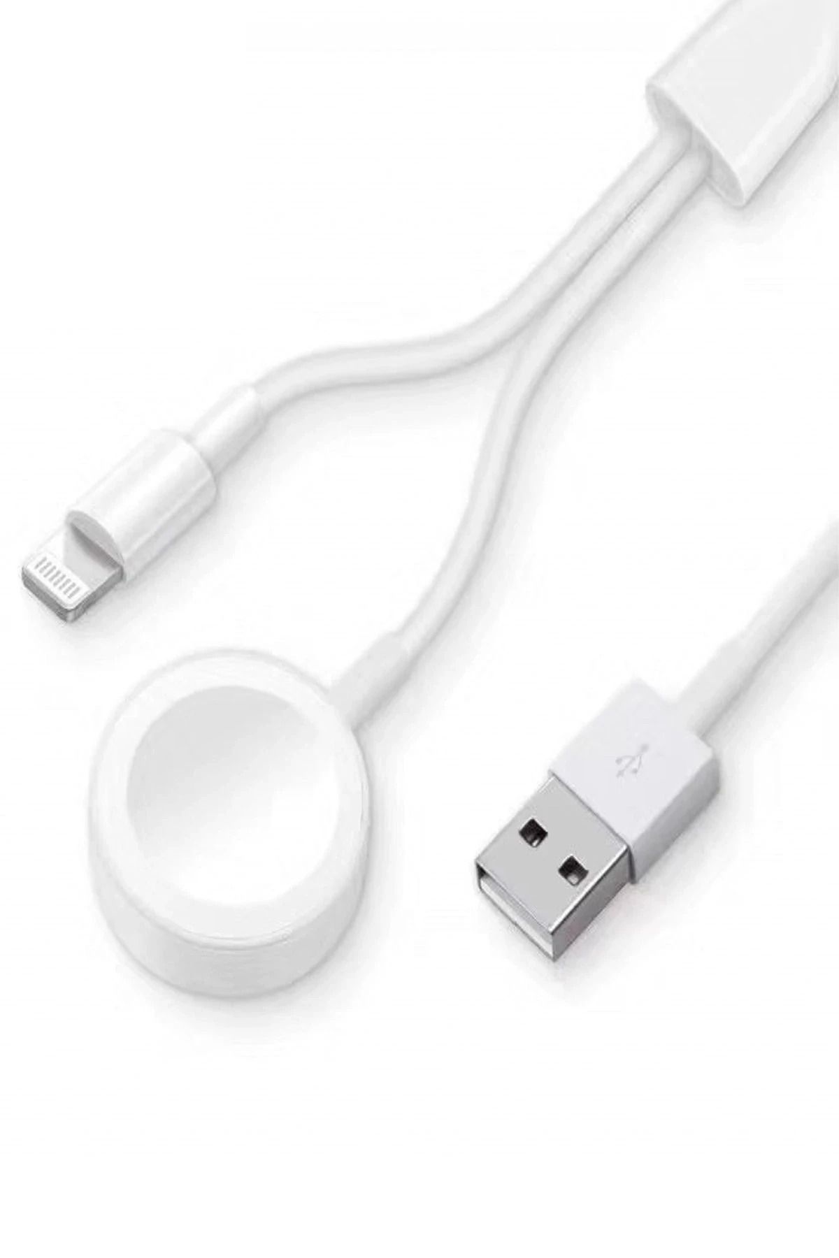 NewFace AC08 2in1 Kablosuz Şarj Apple Watch 1/2/3/4/5/6/7/8/SE BSTMY