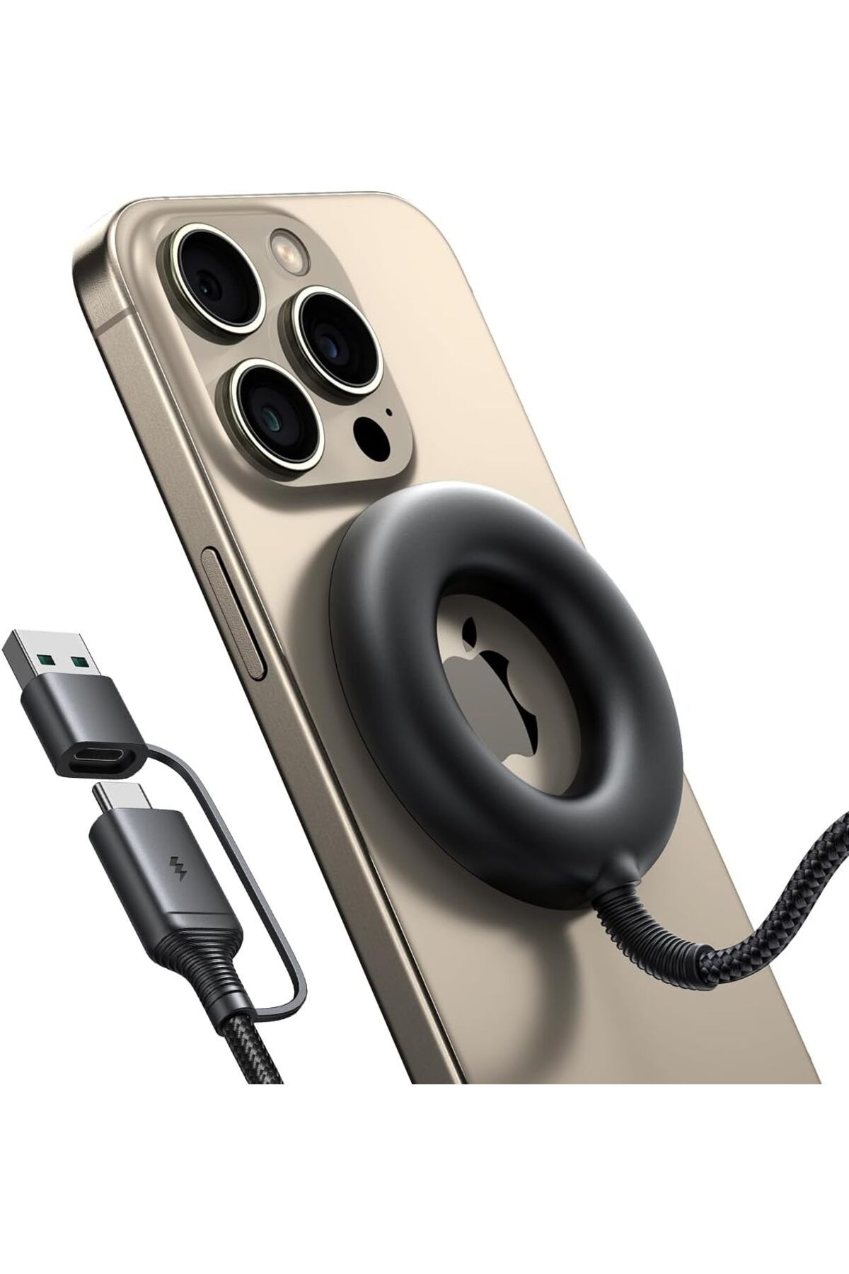 STOREMAX nffashopm Manyetik Kablosuz Şarj Cihazı, MagSafe Şarj Cihazı/iPhone 15/14/13/12 Serisi ile Uyuml