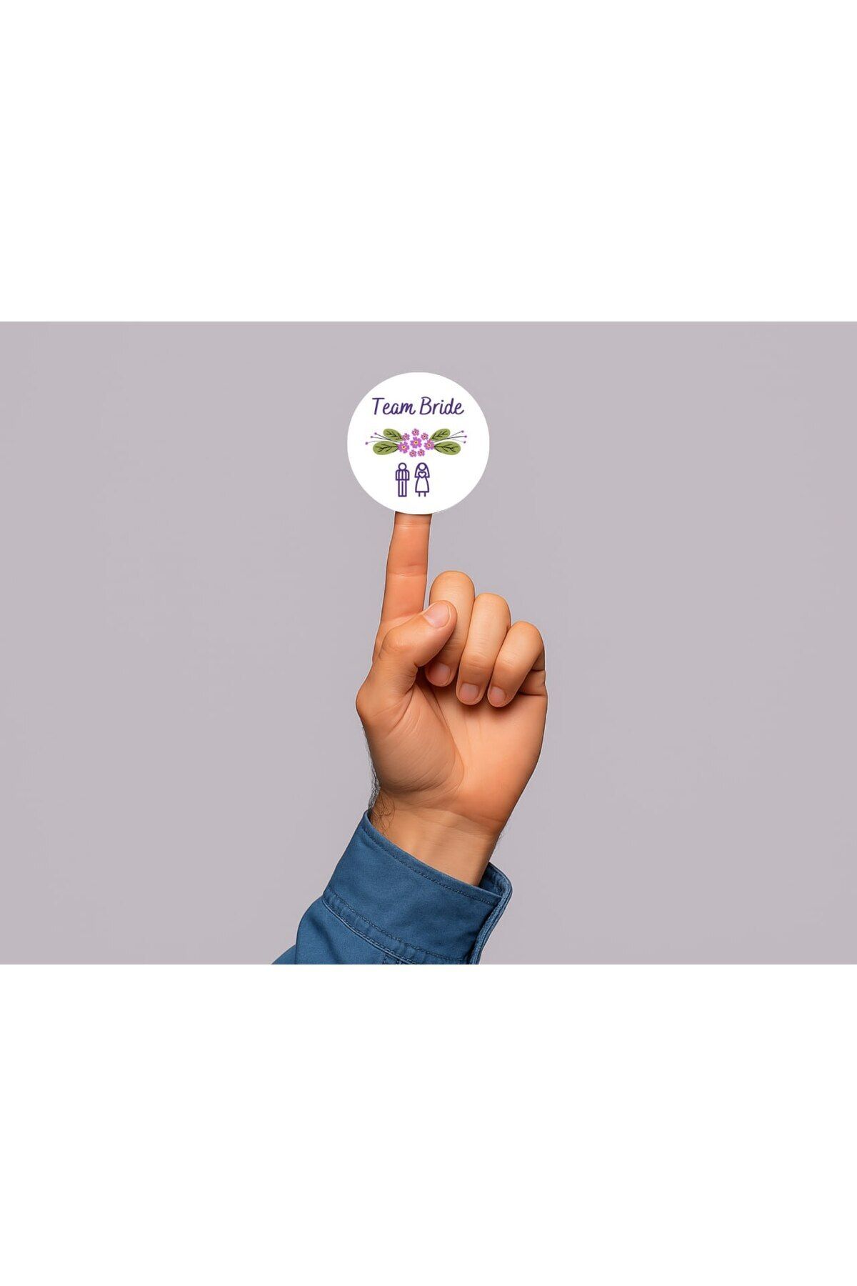 bisaccia 90 Adet - Team Bride Etiketi Bekarlığa Veda Daveti Mat Yuvarlak Sticker Düğün Serisi 4 Cm