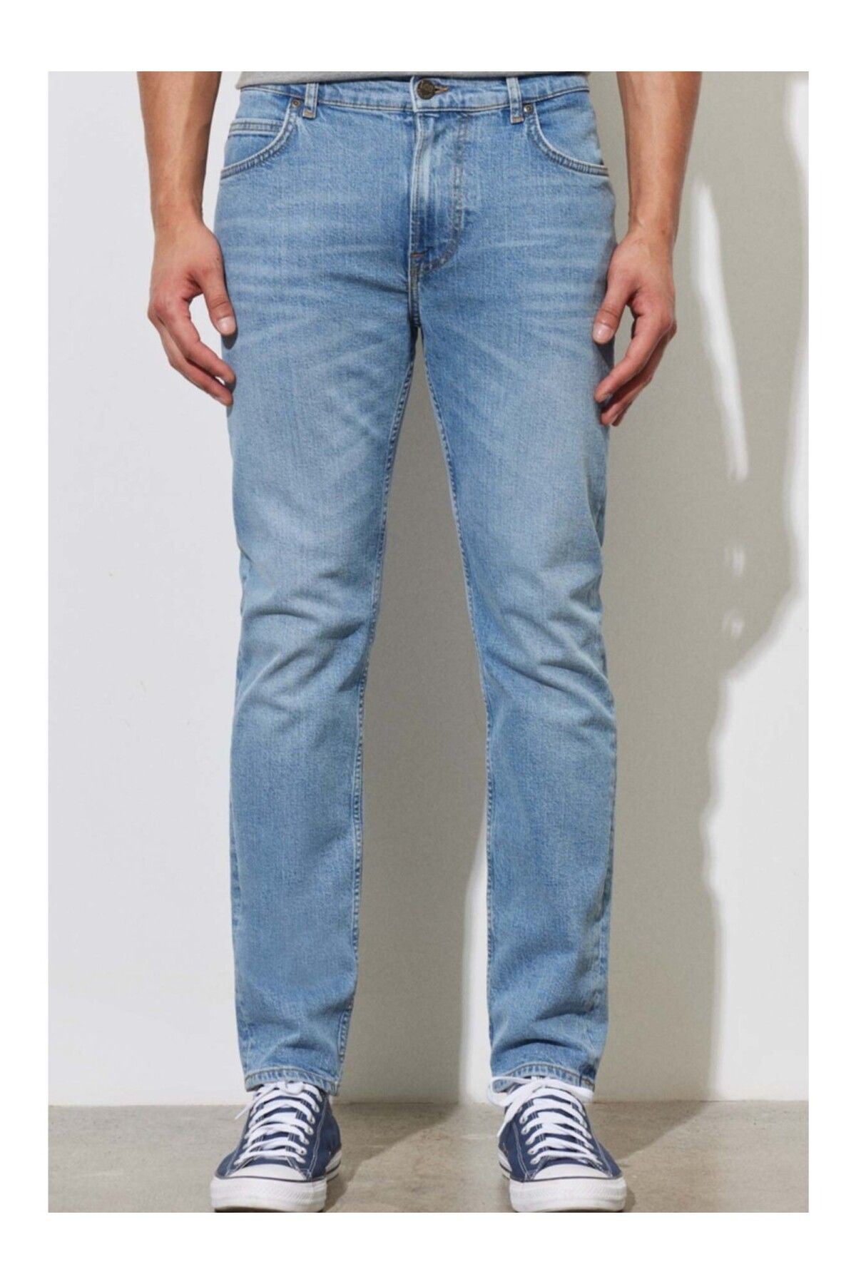 Lee Rider Slim Jean Pantolon Mavi Erkek Jean Pantolon