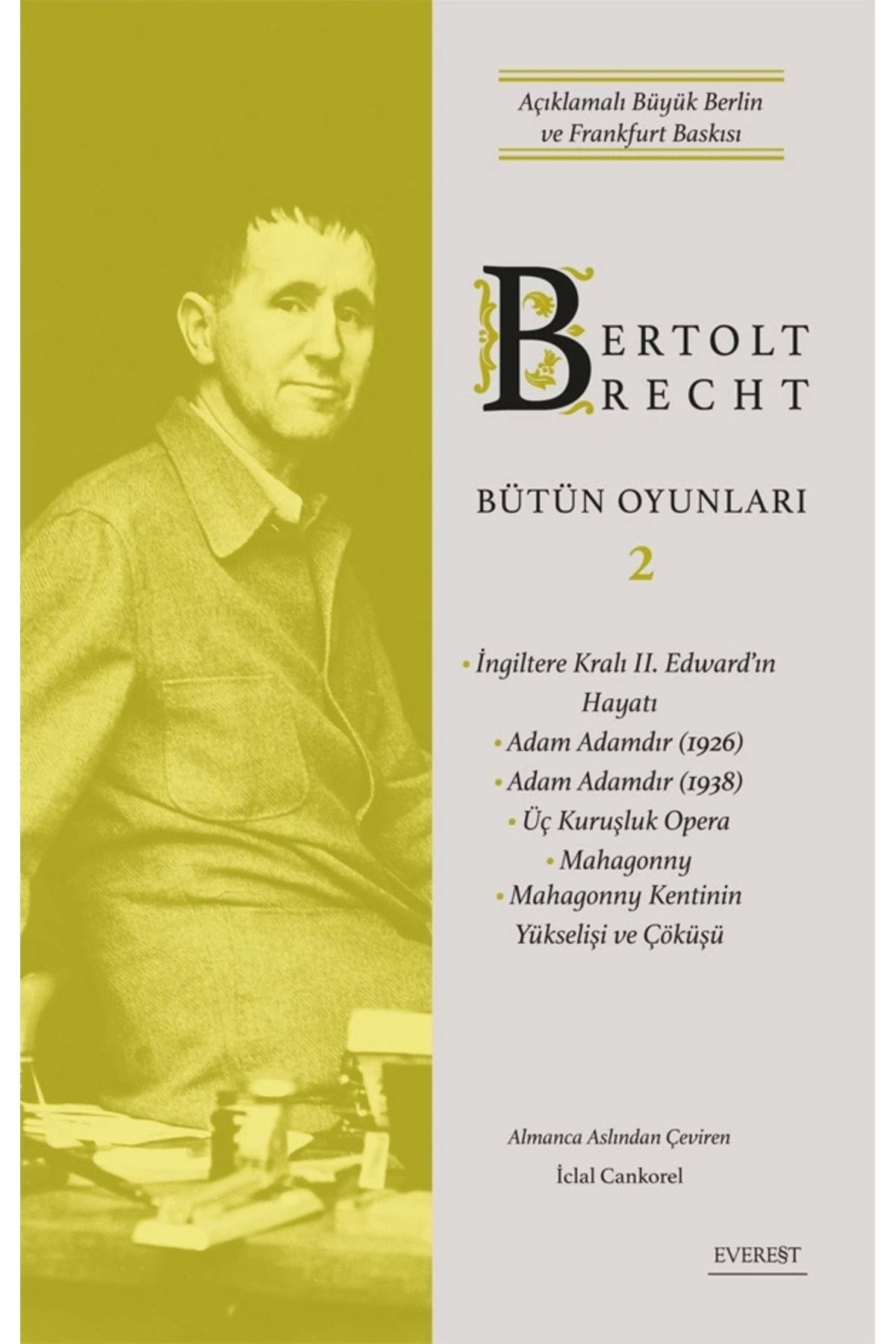 Zahrada Yayınları Bertolt Brecht - Bütün Oyunları 2