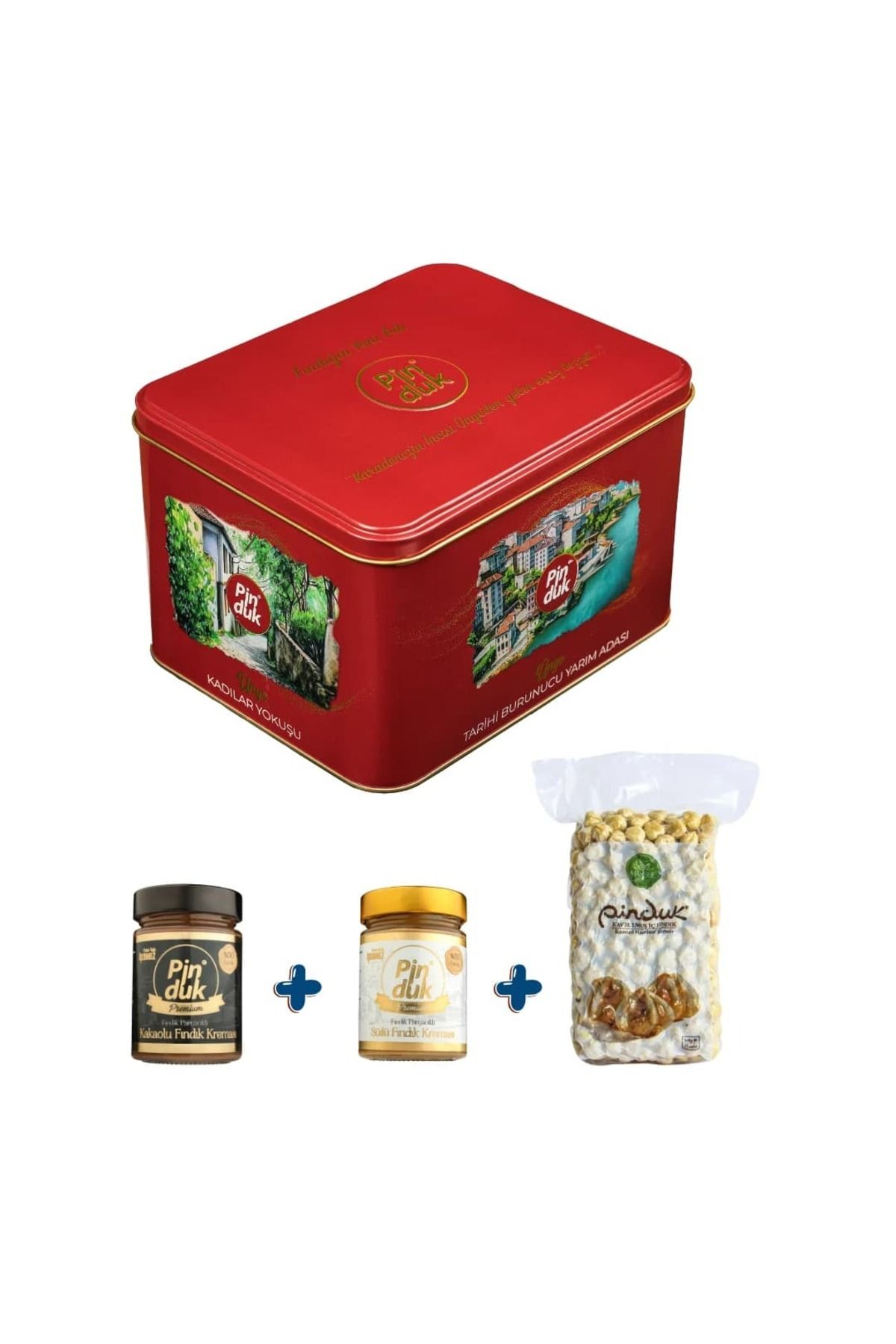 Pinduk Anneler Günü Hediyesi Premium Hediye Paketi- Metal Kutulu