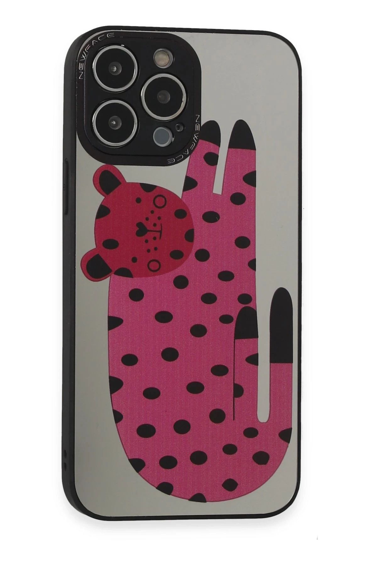 NewFace iPhone 13 Pro Max Kılıf Mirror Desenli Kapak - Mirror - 12 INSLM