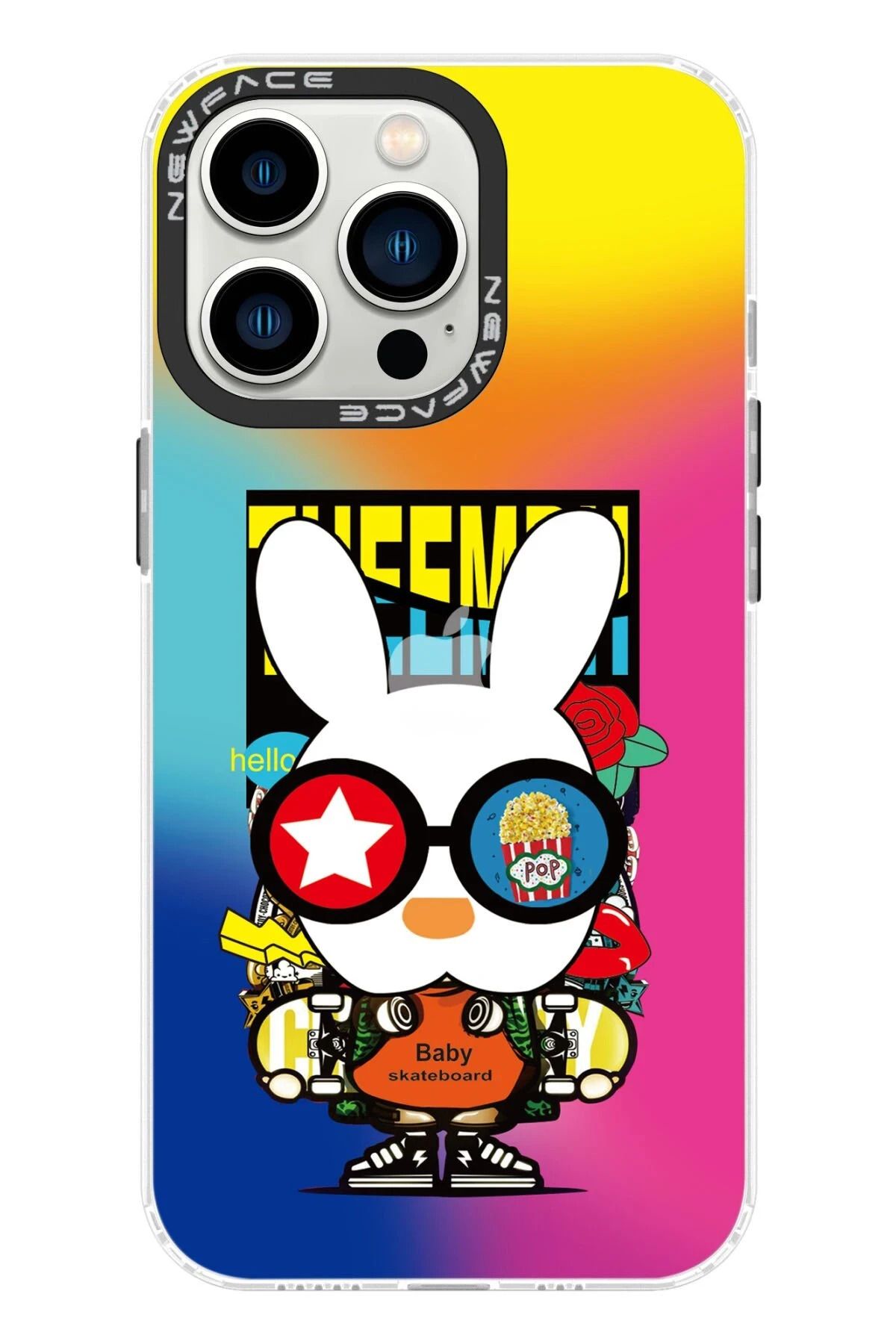 NewFace iPhone 13 Pro Max Kılıf Estoril Desenli Kapak - Estoril - 10 JOJUA
