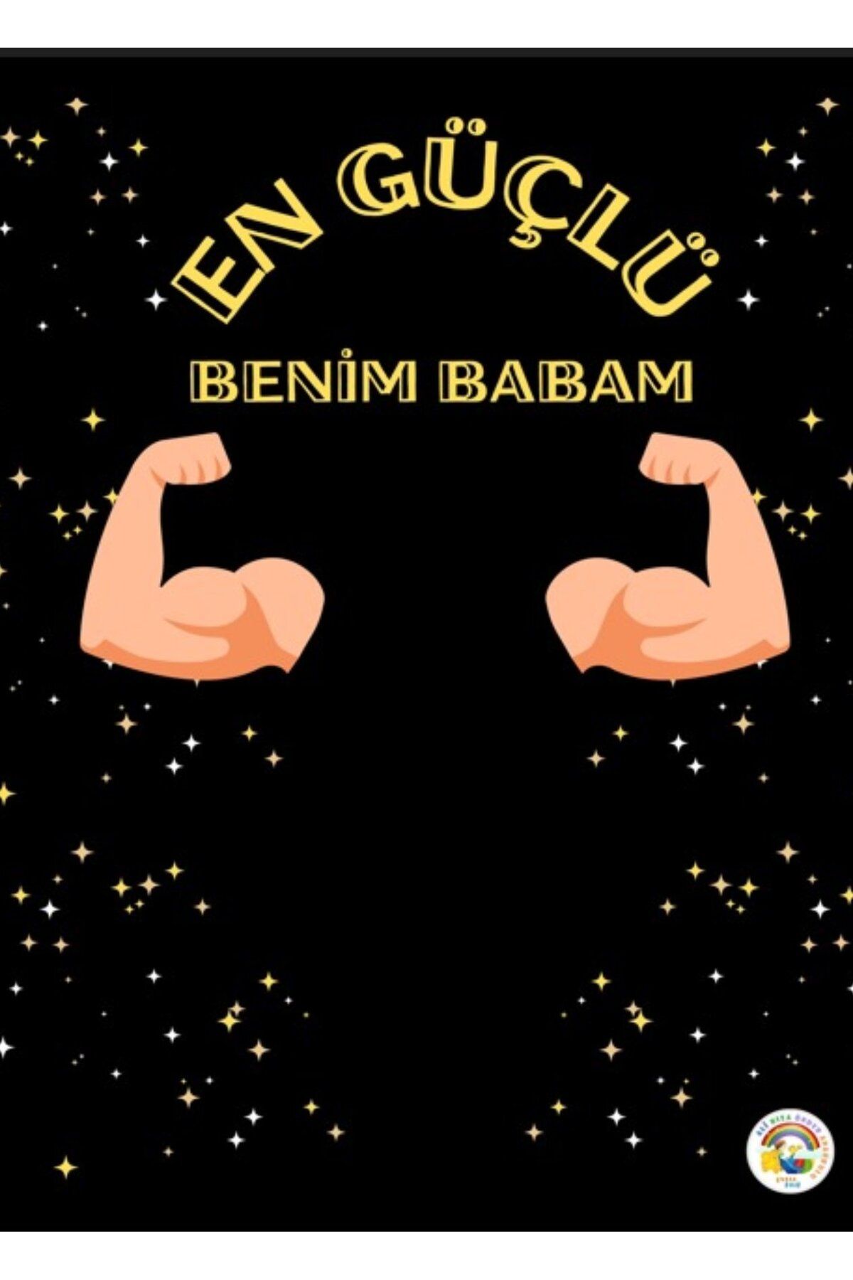 Nişantaşı Grup 150x200 cm Babalar günü kumaş pano