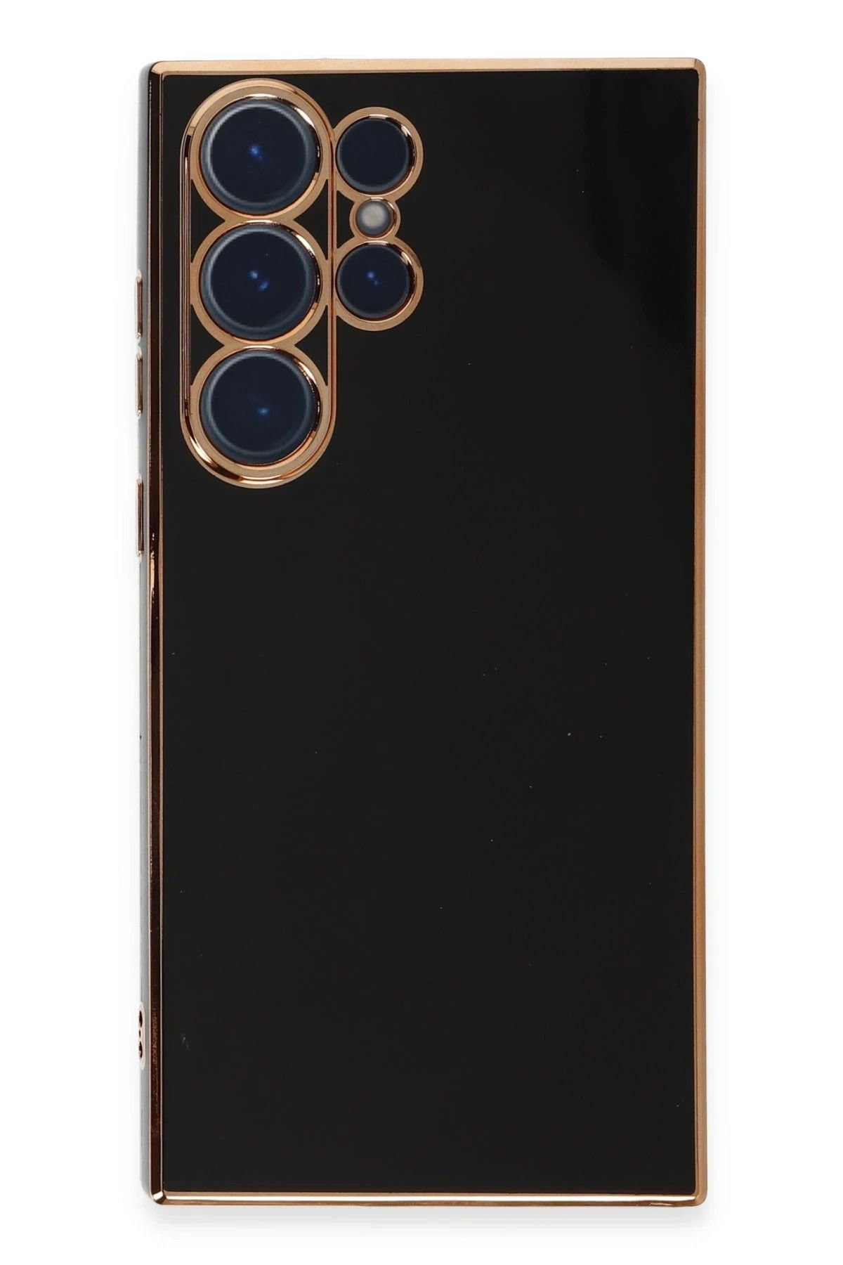 NewFace Samsung Galaxy S23 Ultra Kılıf Volet Silikon - Siyah BSTMY