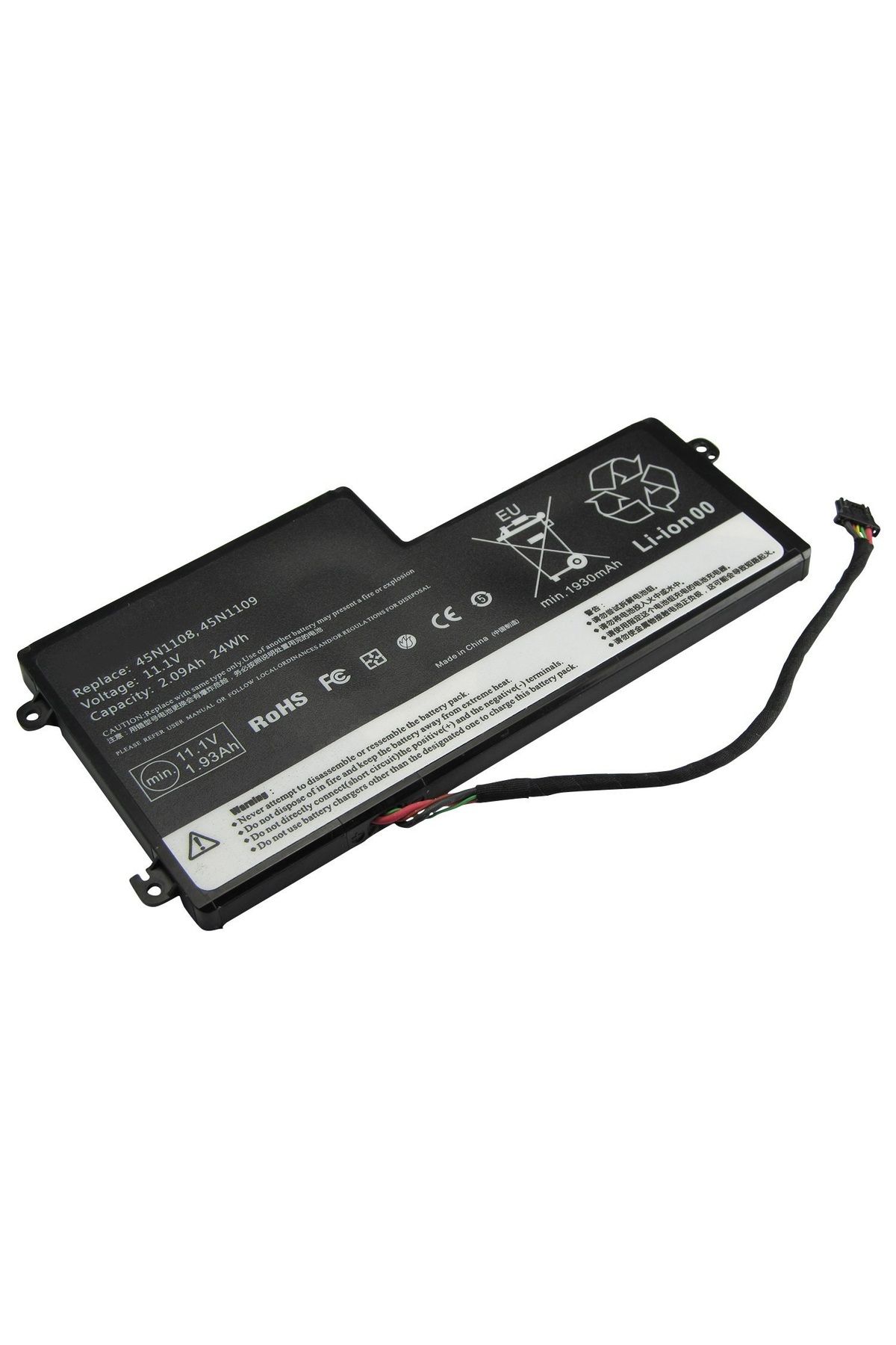 OEM Dahili (İç) Lenov o ThinkPa d L450 Type 20DS, L450 Type 20DT Uyumlu Laptop Batarya, Dahili (İç)