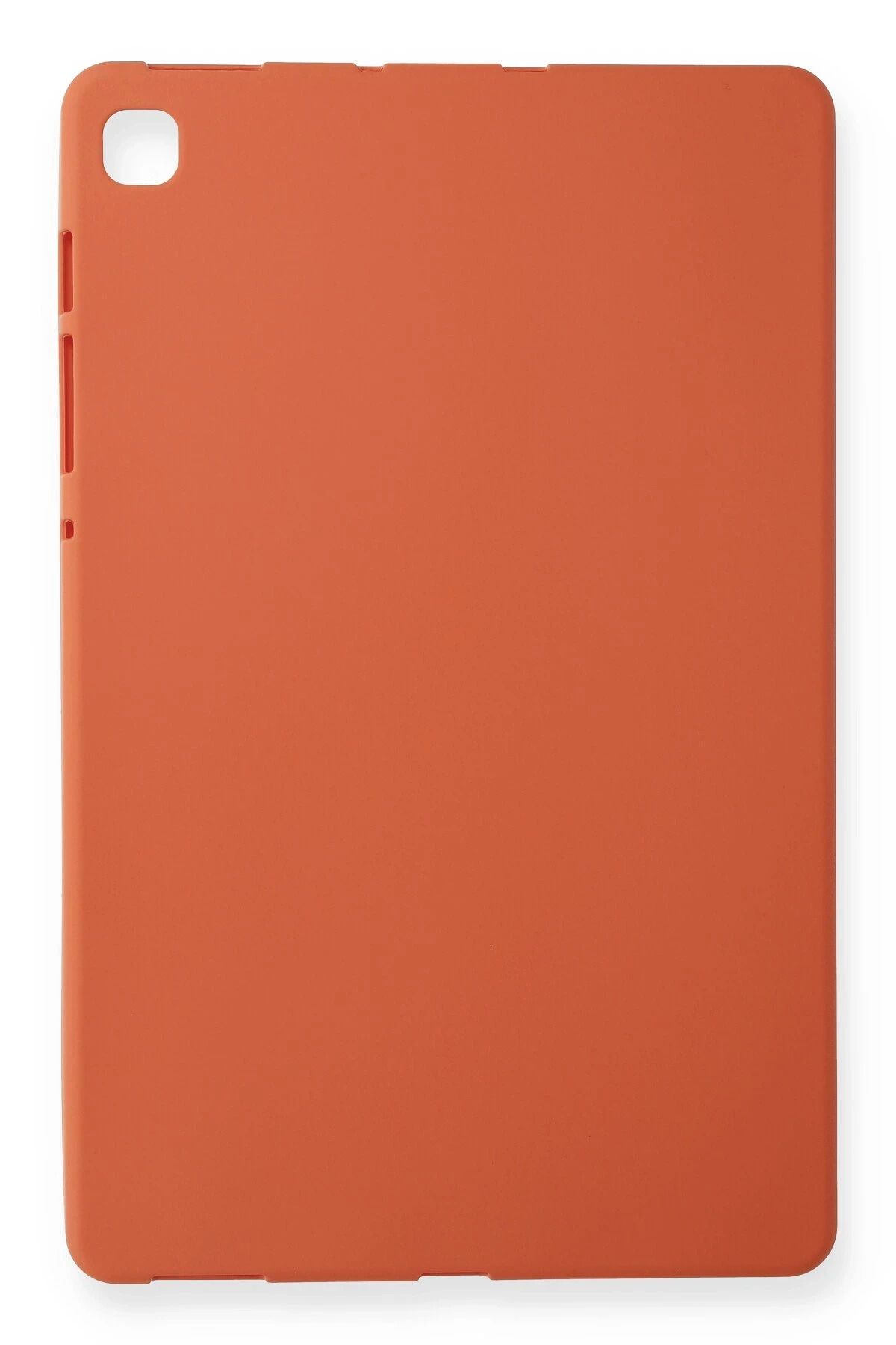 NewFace Samsung Galaxy P610 Tab S6 Lite 10.4 Kılıf Evo Tablet Silikon - Turuncu FERRG