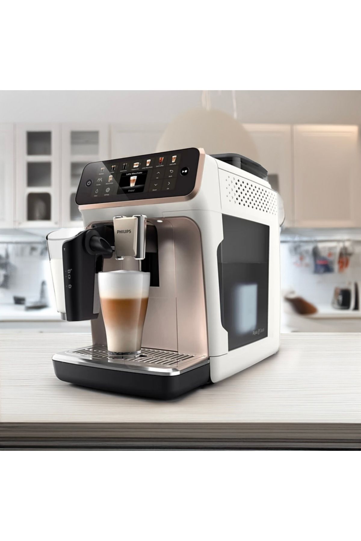 Philips Lattego Yeni Seri Premium Espresso Makinesi - 20 Sıcak & Soğuk Içecek - Onerous Lambader Hediye