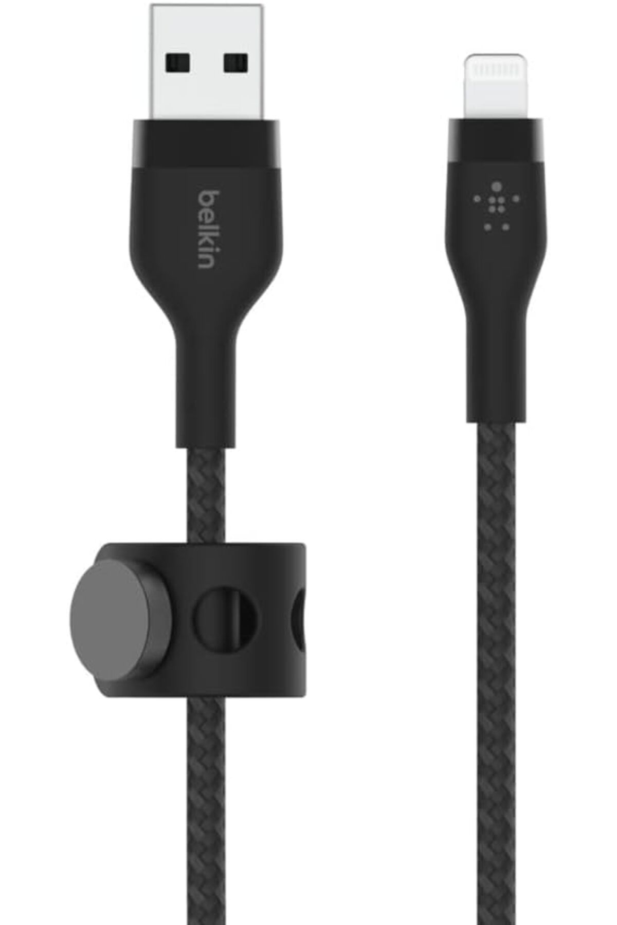 STOREMAX buxystorem BoostCharge Pro Flex Örgülü USB Tip A - Yıldırım Kablosu (1M/3,3FT), MFi Sertifikal