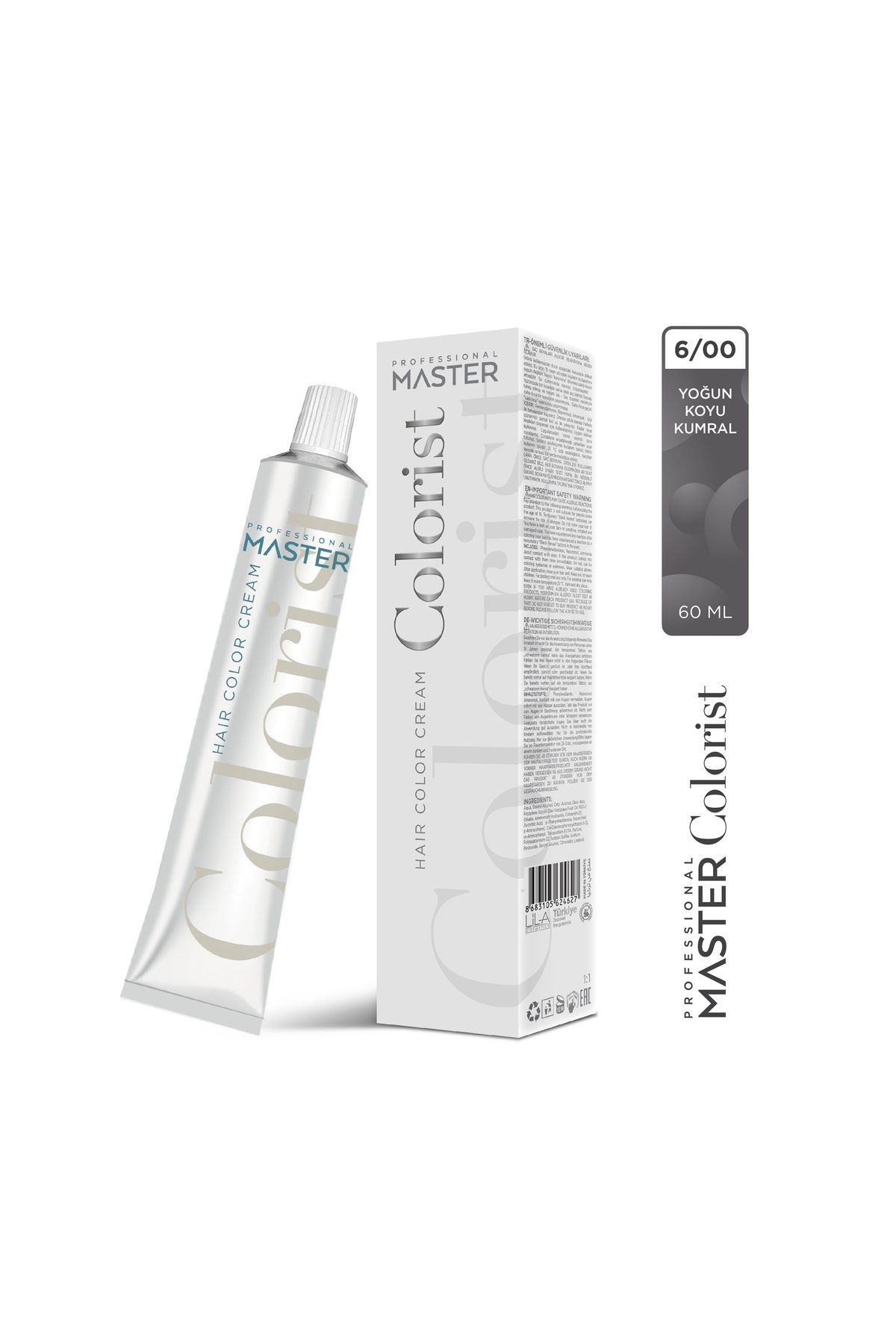 MUK's Beauty Tools MASTER COLORIST 60 ml Tüp Boya Saç Boyası 60 Renk Kuaför 2
