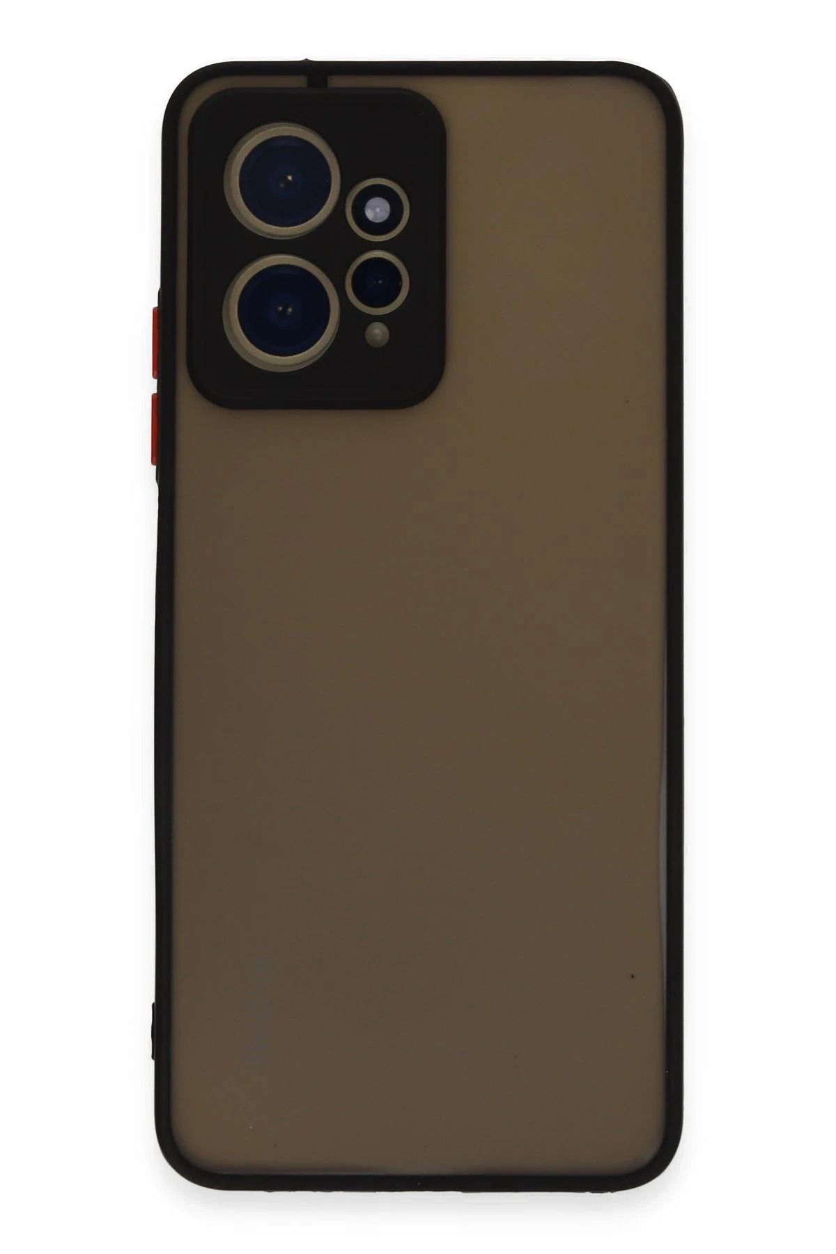 NewFace Xiaomi Redmi Note 12 4G Kılıf Montreal Silikon Kapak - Siyah HNZRN