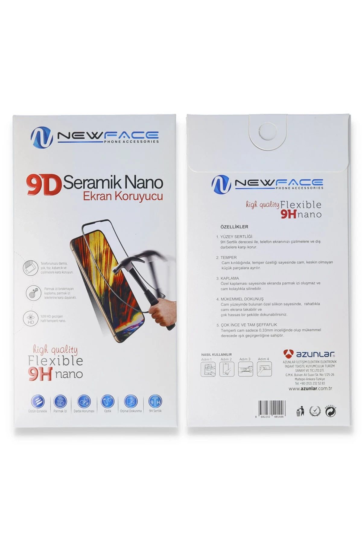 NewFace One Plus 9 Seramik Nano Ekran Koruyucu FERRG