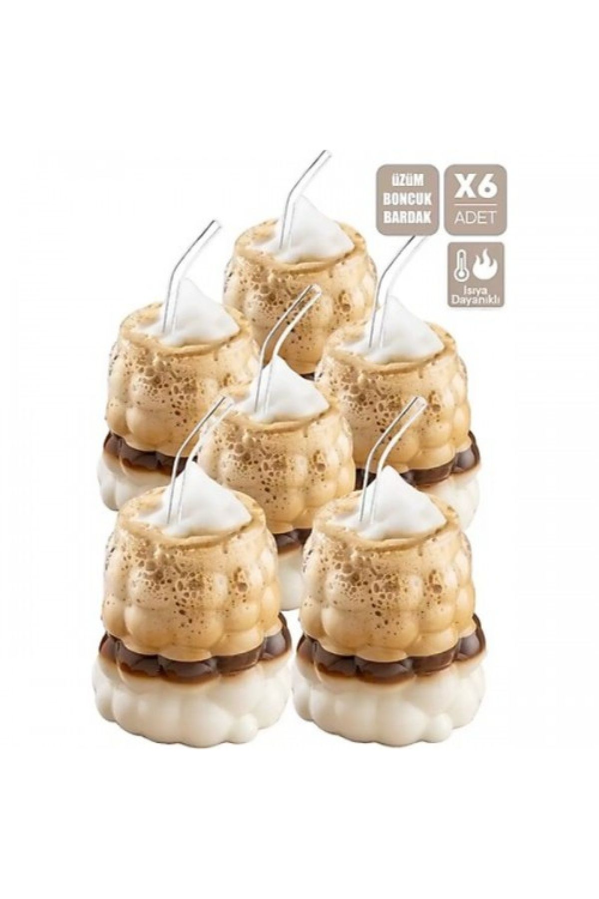 Ayder Timya Üzüm Bardak Seti (60 Ml) - 6 Adet