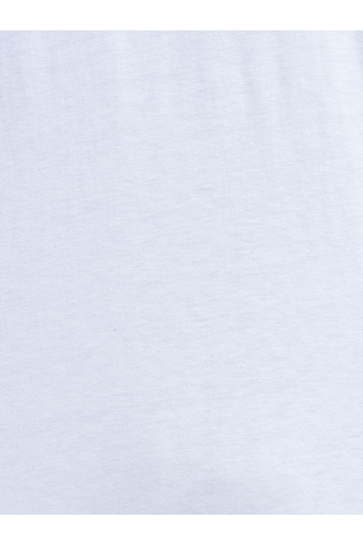 تی شرت سفید مردانه Tshirt K.Kol معمولی مناسب Loft