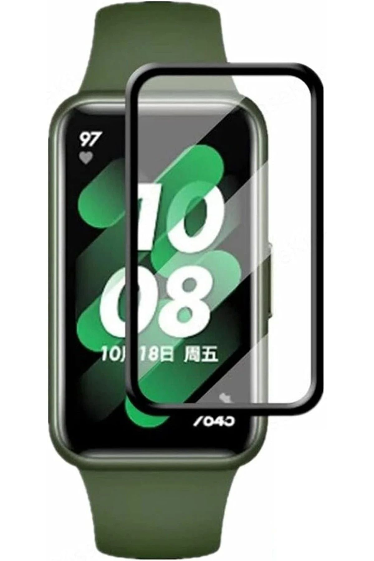 NewFace Huawei Band 7 Polymer Nano Ekran Koruyucu - Şeffaf JOJUA