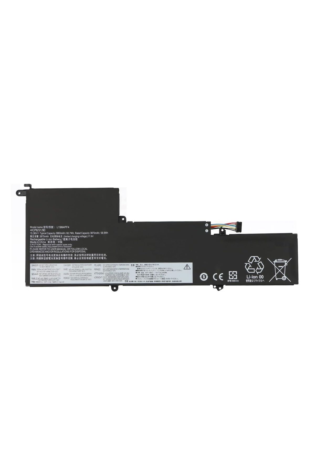 OEM Lenov o Yog a Slim 7 7-14ARE05 Type 82A5 Uyumlu Laptop Batarya