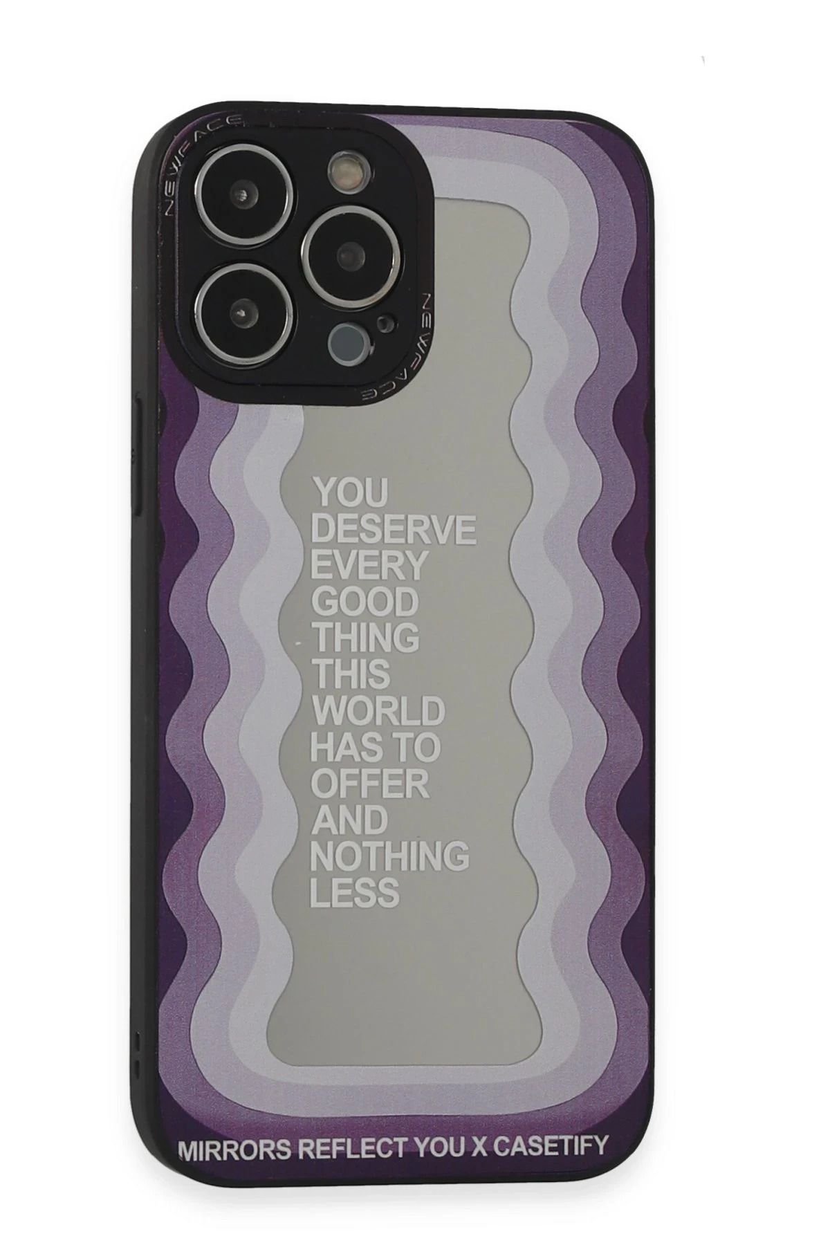 NewFace iPhone 13 Pro Max Kılıf Mirror Desenli Kapak - Mirror - 5 JOJUA