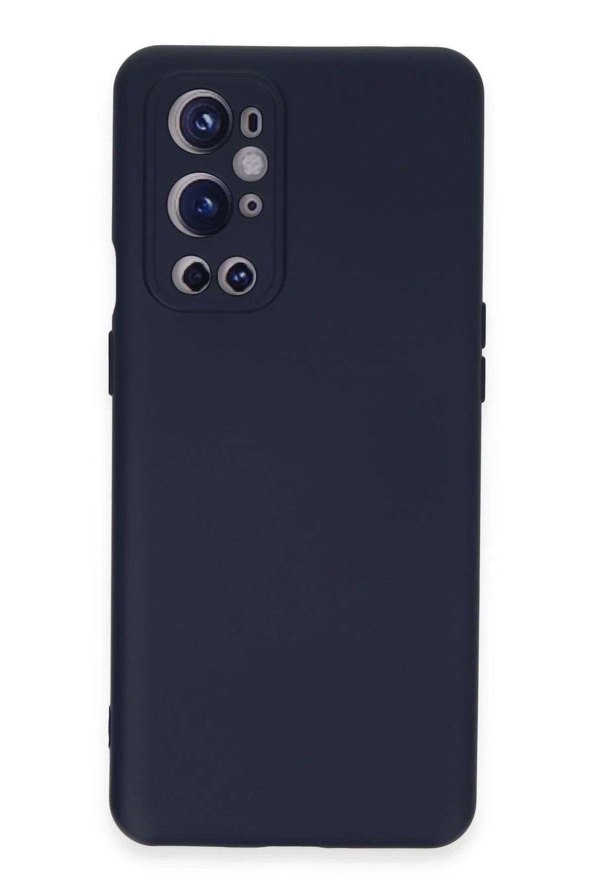 NewFace One Plus 9 Pro Uyumlu Kılıf Nano içi Kadife Silikon - Lacivert BSTMY