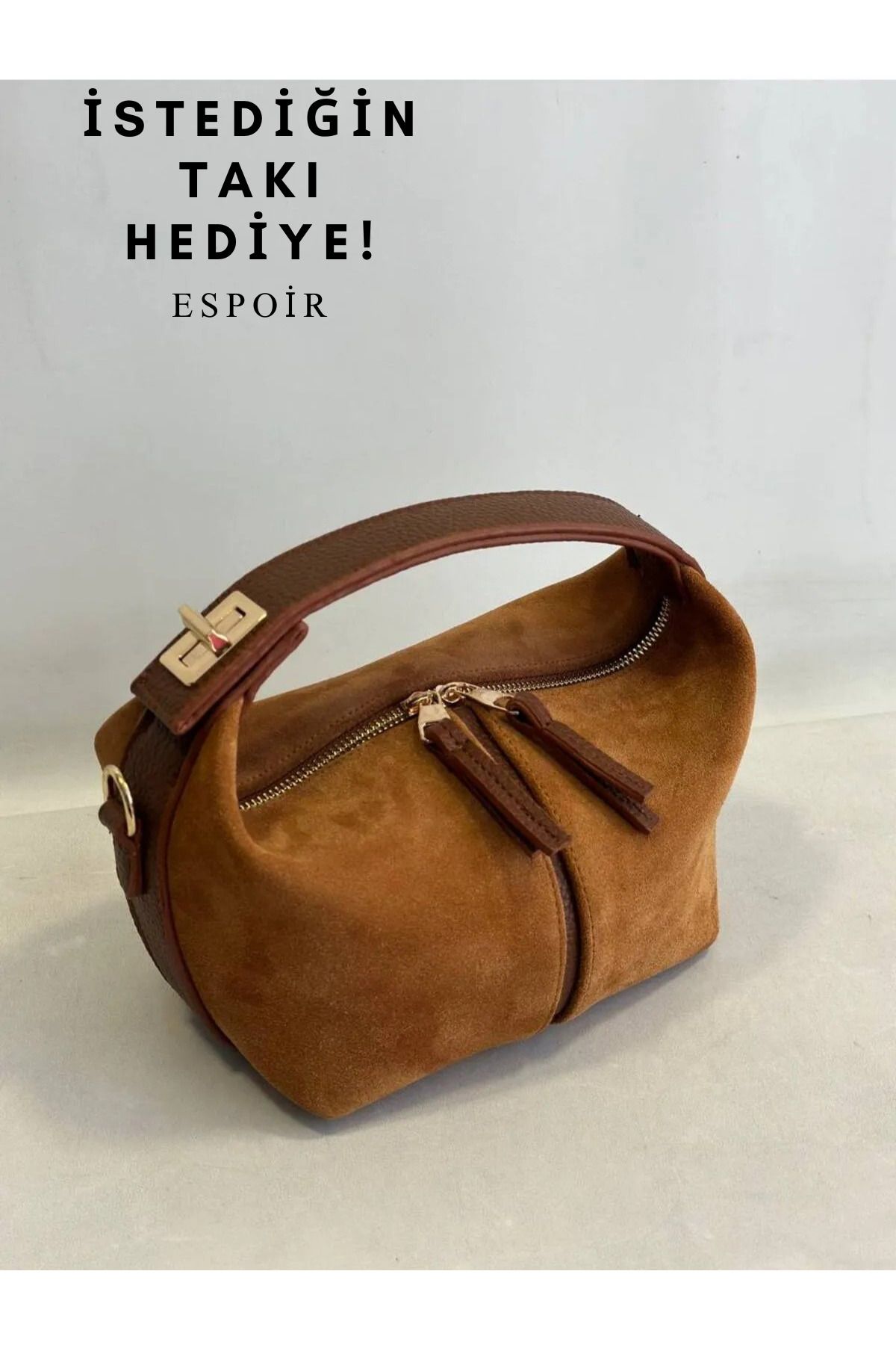 ESPOIR ACCESSORIES Deri Baguette Çanta