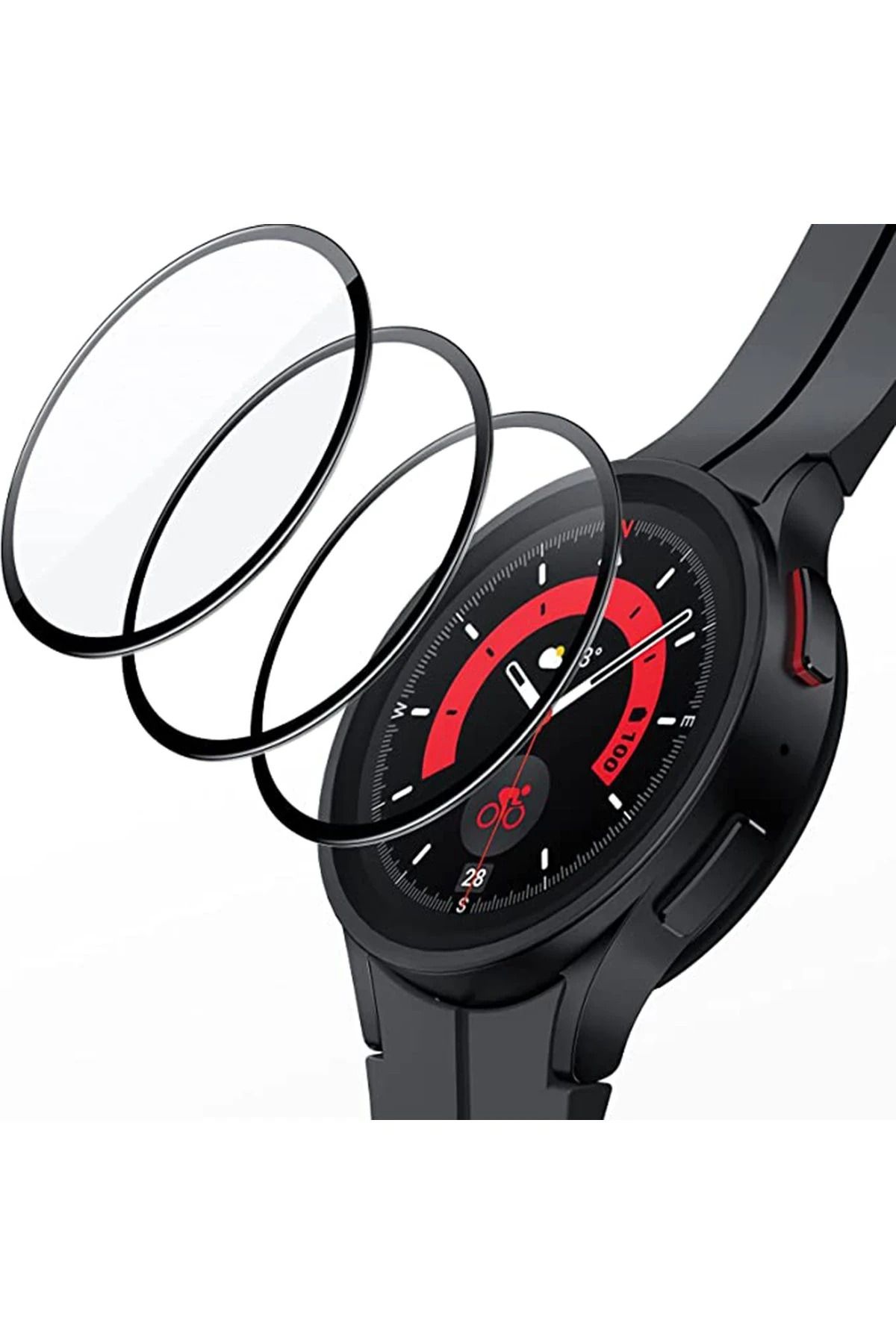 NewFace Samsung Galaxy Watch 4 42mm Polymer Nano Ekran Koruyucu - Şeffaf JOJUA