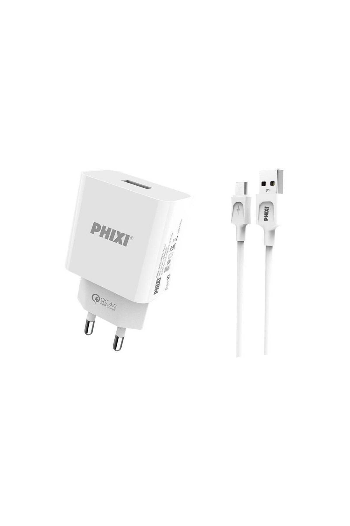 Remiuse Phixi Force QCH261M Power IQ Qualcomm 3.0 Hızlı Micro USB Şarj Cihazı