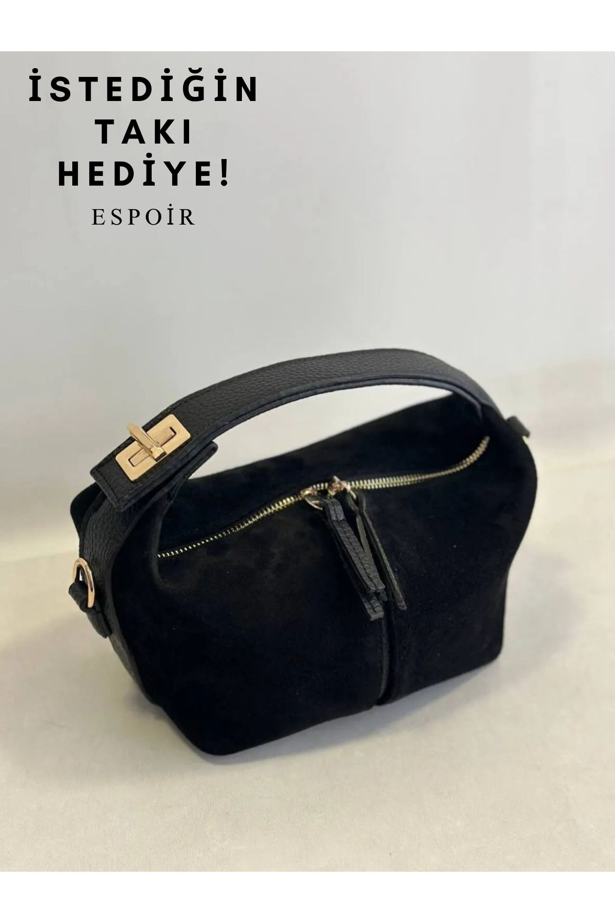 ESPOIR ACCESSORIES Deri Baguette Çanta