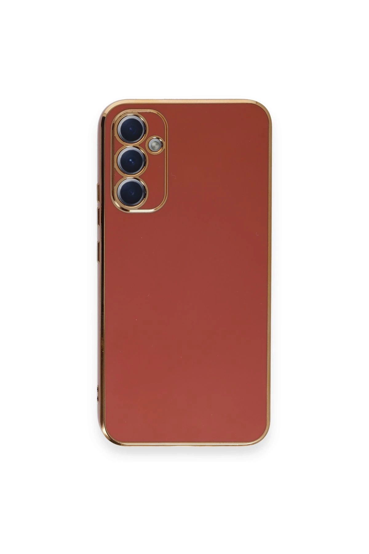 NewFace Samsung Galaxy A34 5G Kılıf Volet Silikon - Kırmızı INSLM