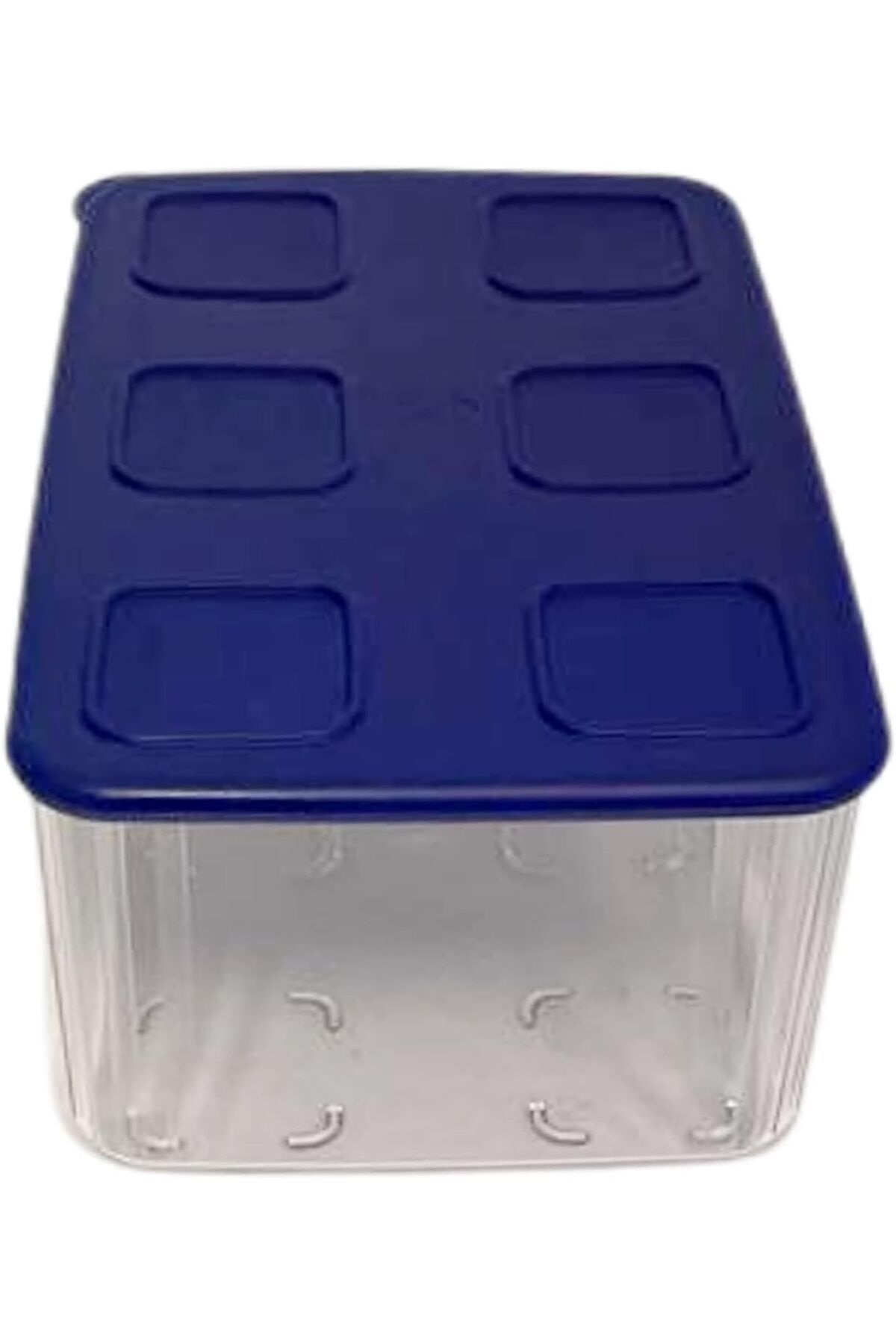 STOREMAX buxystorem Şeffaf ve Taze 2,5 L Şeffaf Mavi Koyu Mavi Buzdolabı Sistemi Taze Sistem Konteyner Kap