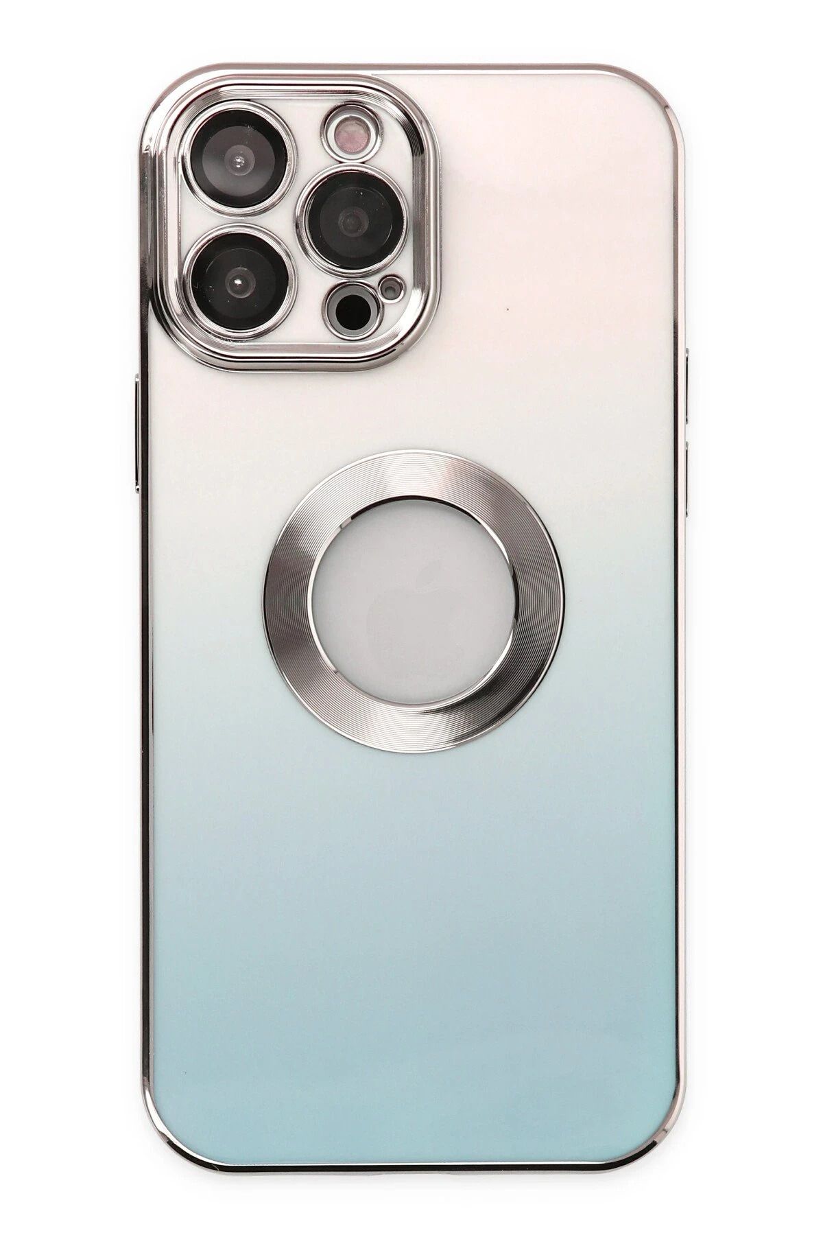 NewFace iPhone 13 Pro Kılıf Best Silikon - Turkuaz JOJUA