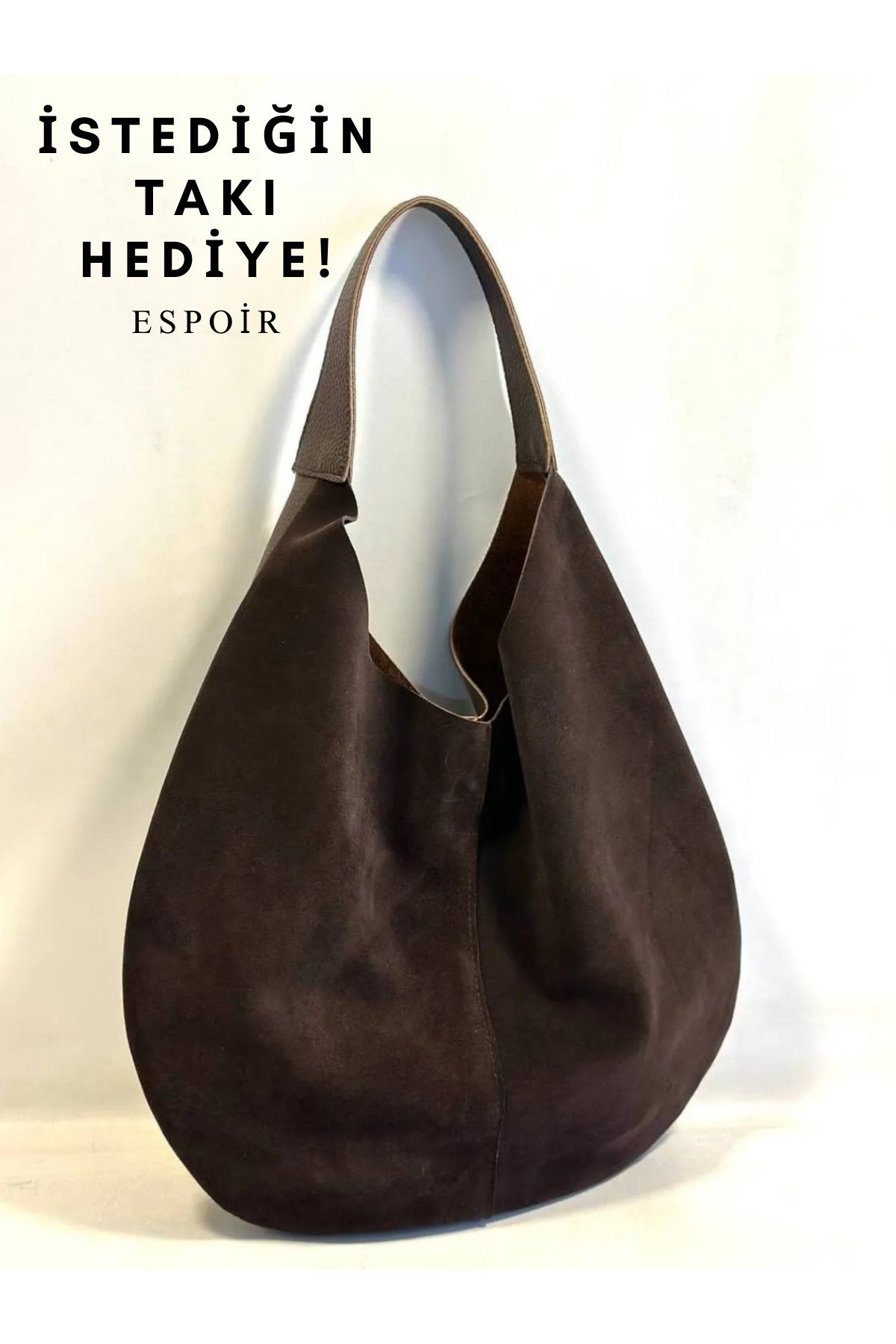 ESPOIR ACCESSORIES Deri Veloura Çanta
