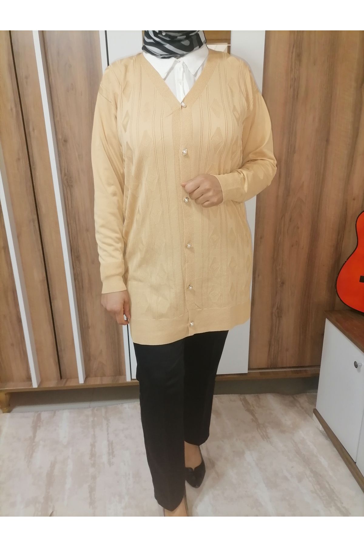 Jose Clothing İnce Tesettür Triko Ceket Yelek