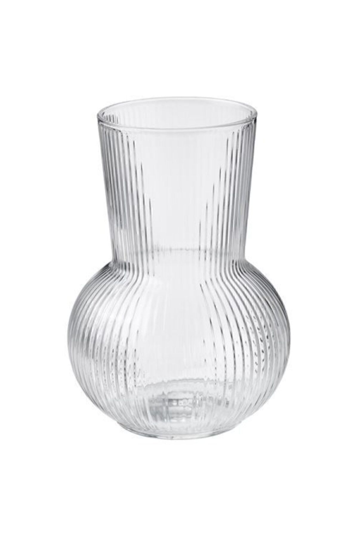 IKEA Dekoratif Vazo Karaf 17 Cm Cam