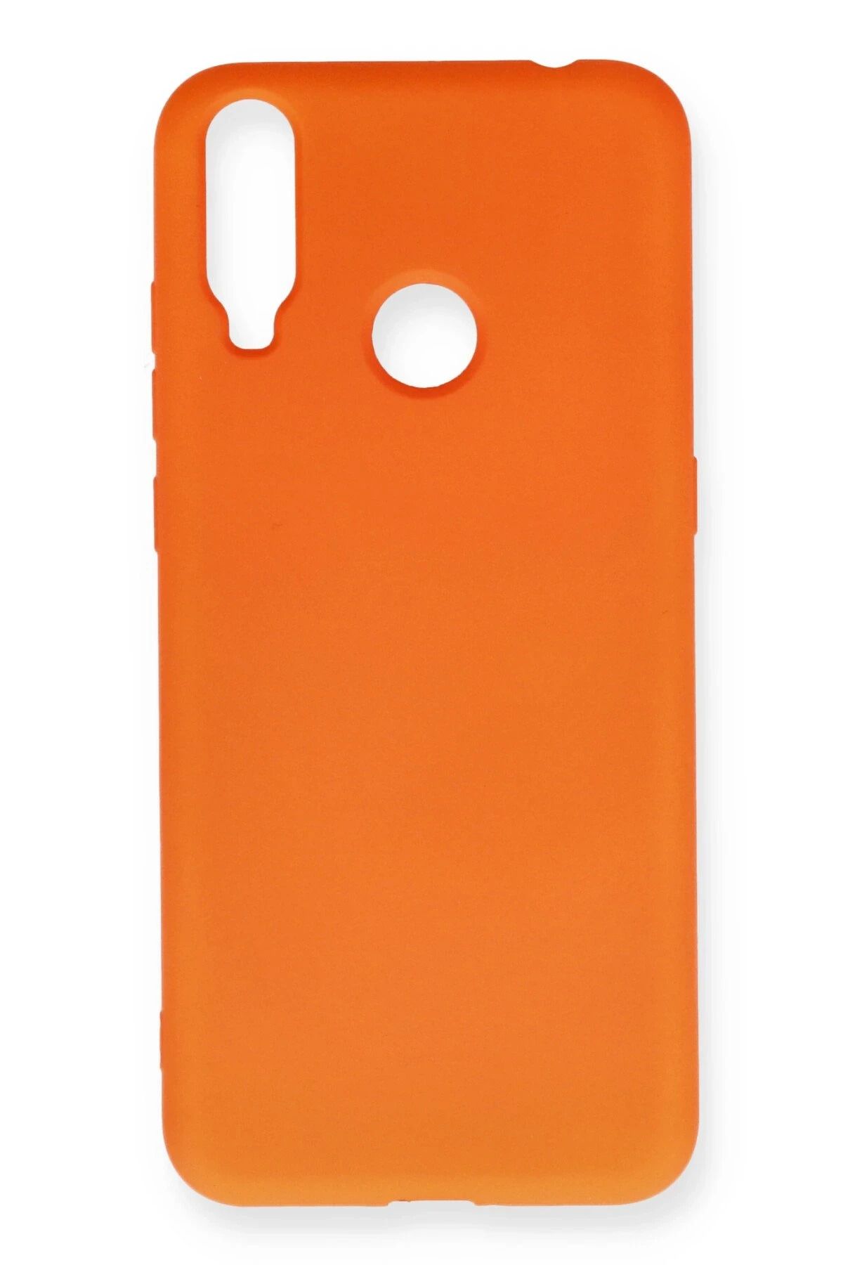 NewFace General Mobile GM 10 Uyumlu Kılıf Nano içi Kadife Silikon - Turuncu
