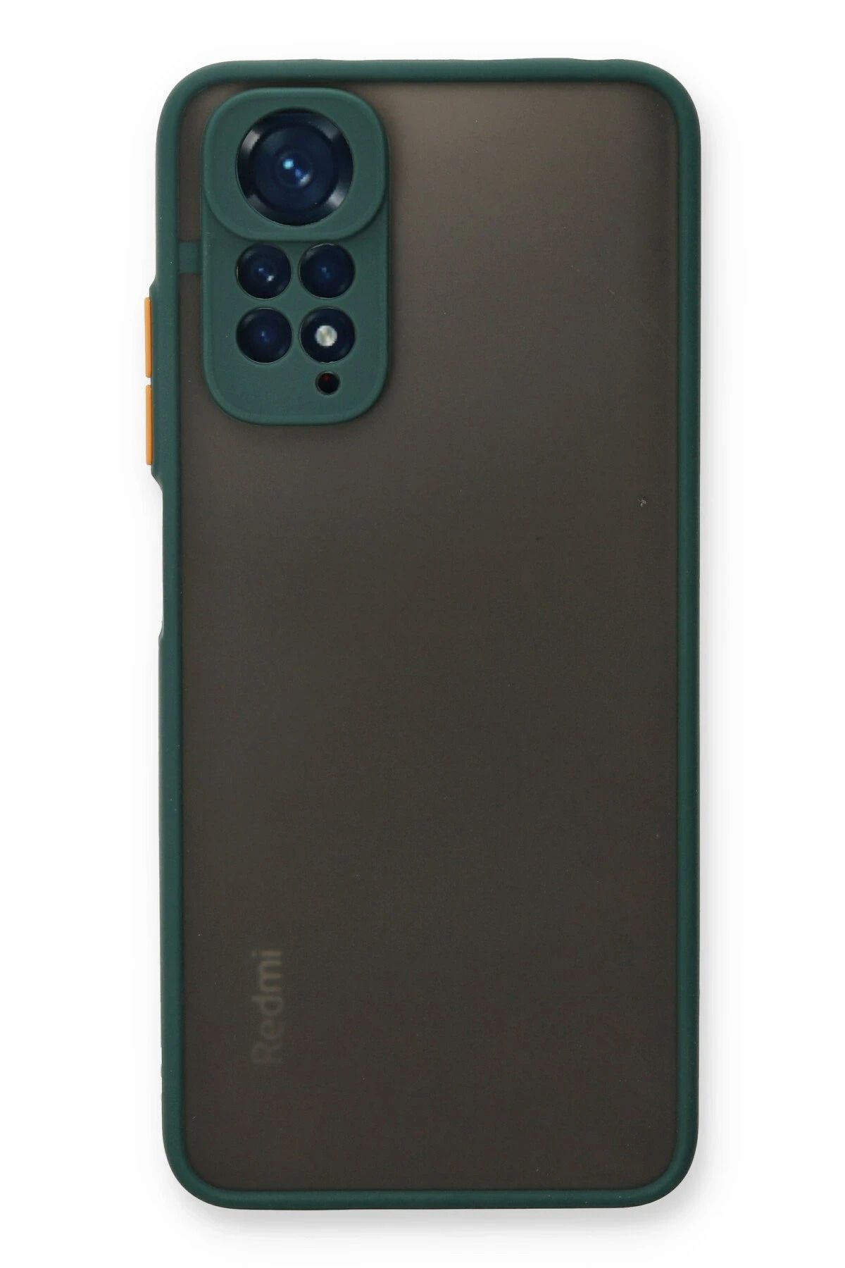 NewFace Xiaomi Redmi Note 11 Kılıf Montreal Silikon Kapak - Yeşil JOJUA