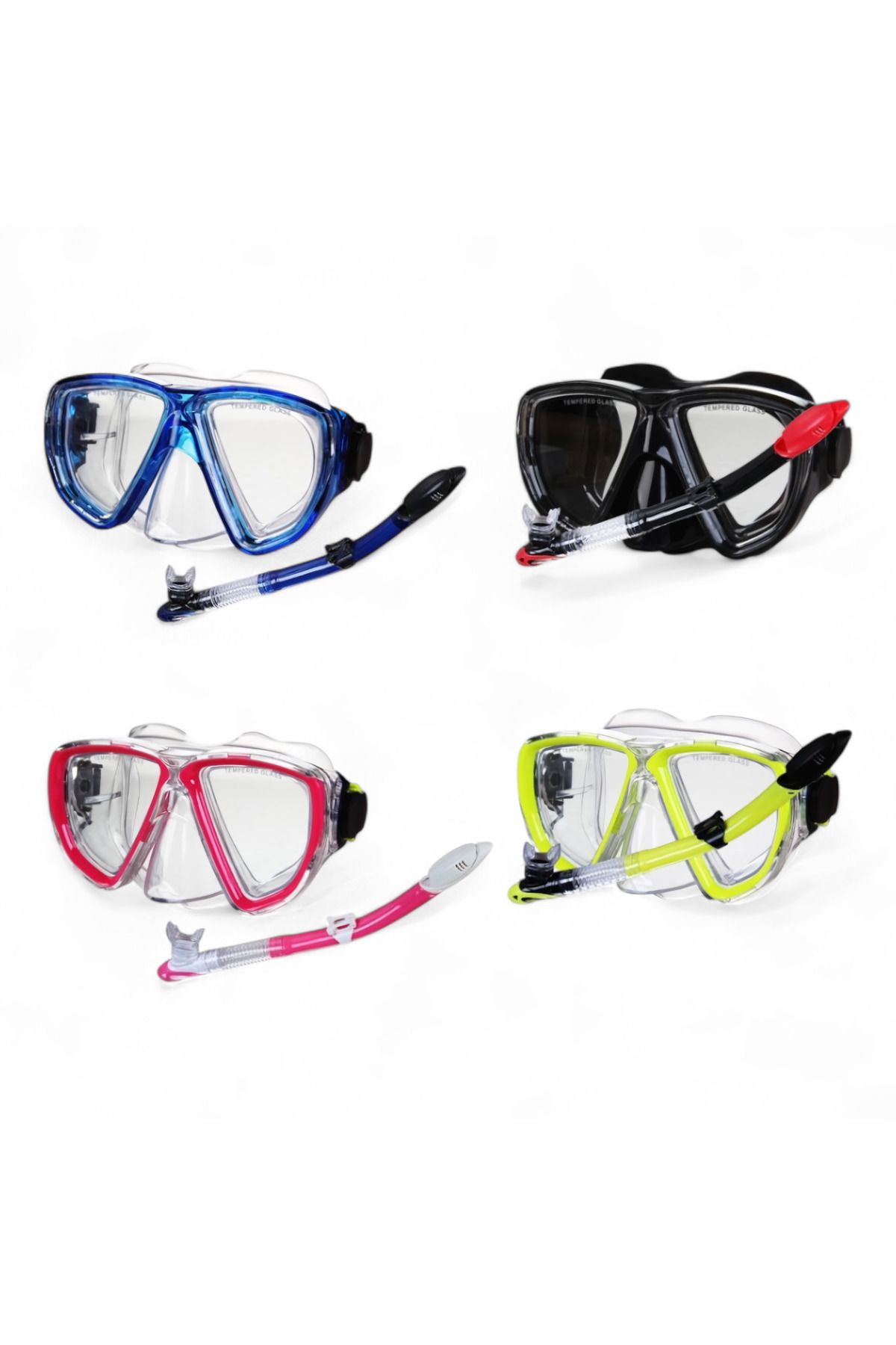 Peda Toy Yüzücü Maske Şnorkel Set (8+ Yaş) 4 renk