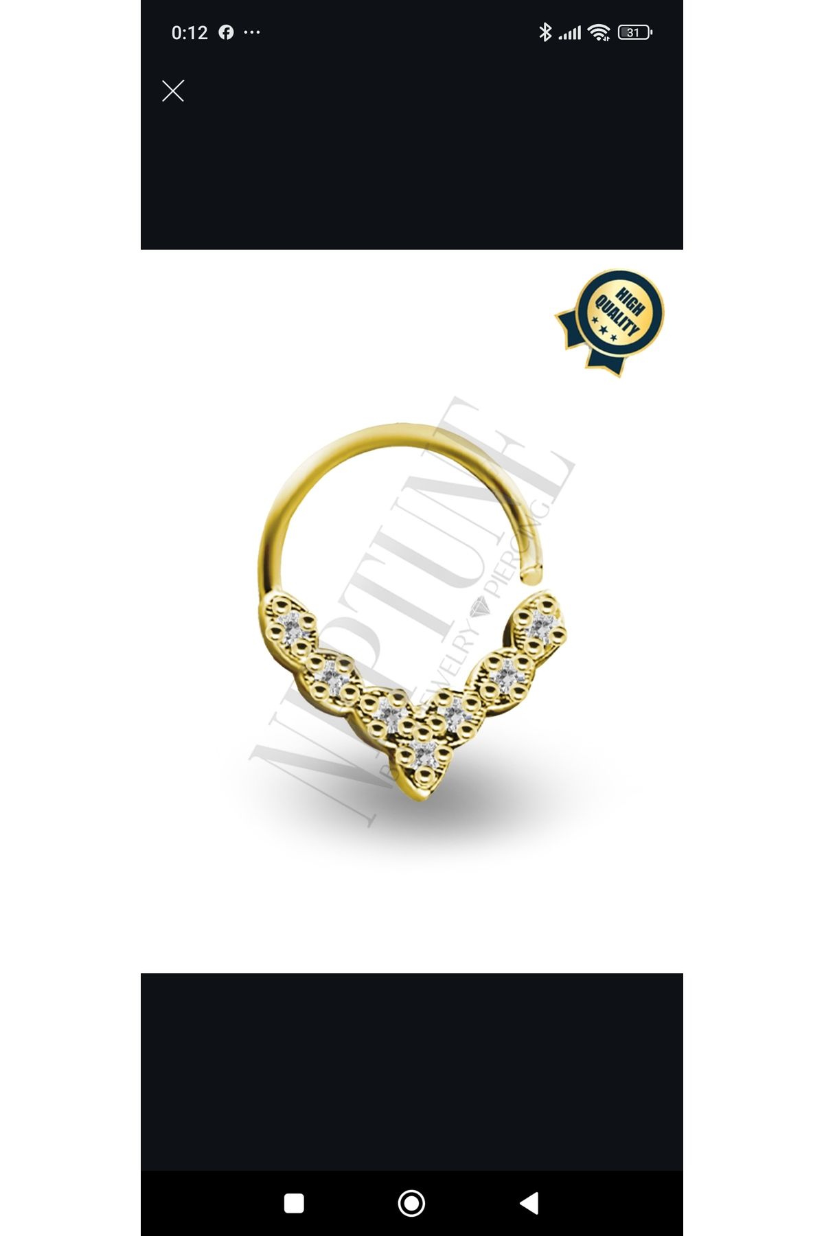 linaaksesuar Halka piercing