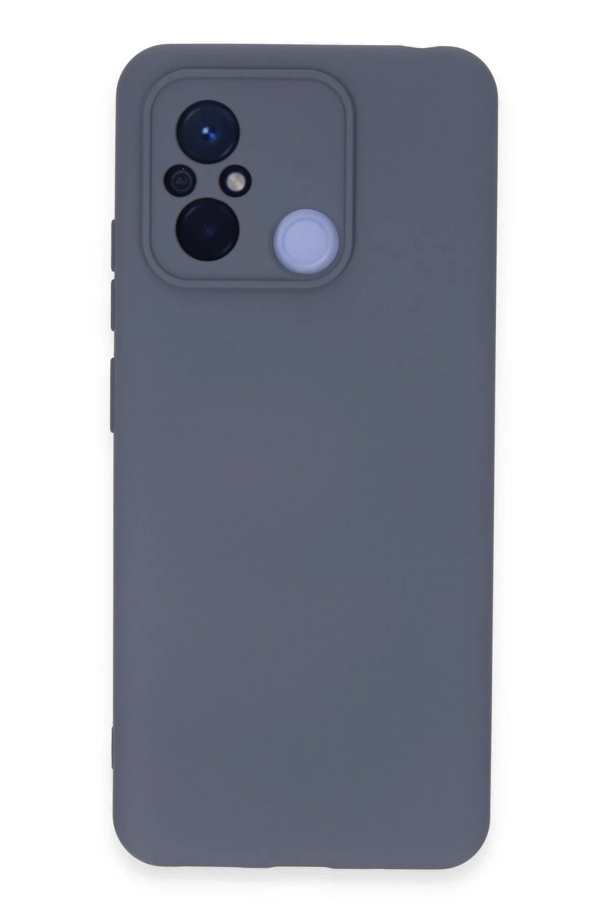 NewFace Xiaomi Redmi 12C Kılıf Nano içi Kadife Silikon - Gri JOJUA