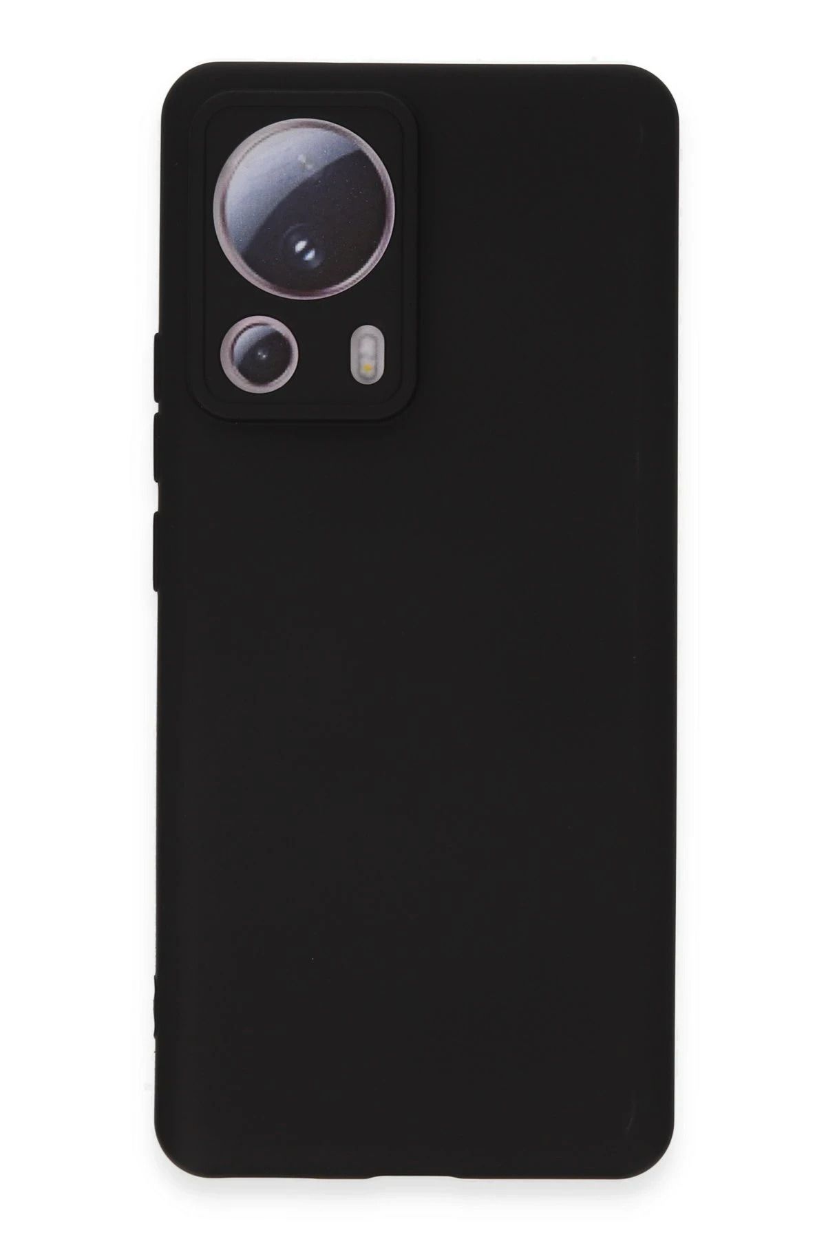 NewFace Xiaomi Mi 13 Lite Kılıf Nano içi Kadife Silikon - Siyah JOJUA