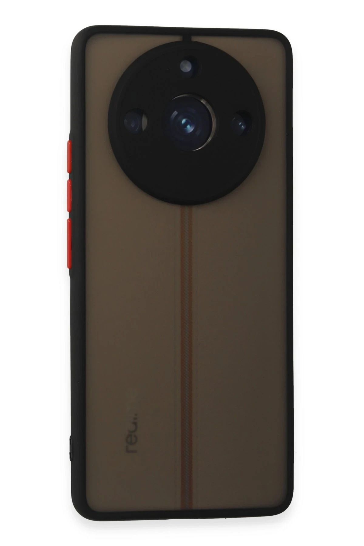 NewFace Realme 11 Pro Kılıf Montreal Silikon Kapak - Siyah FERRG