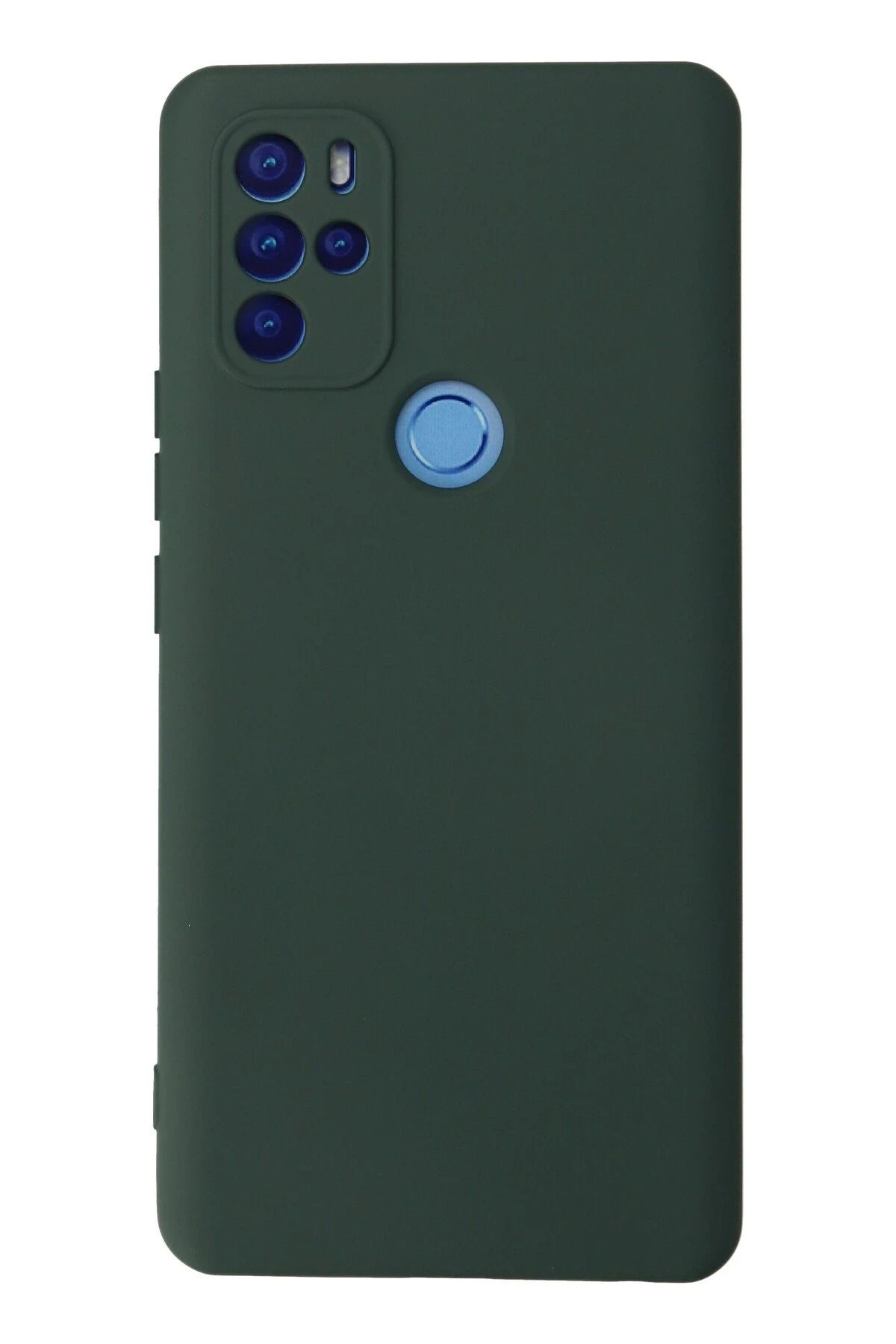 NewFace General Mobile GM 21 Pro Uyumlu  Kılıf Nano içi Kadife Silikon - Koyu Yeşil