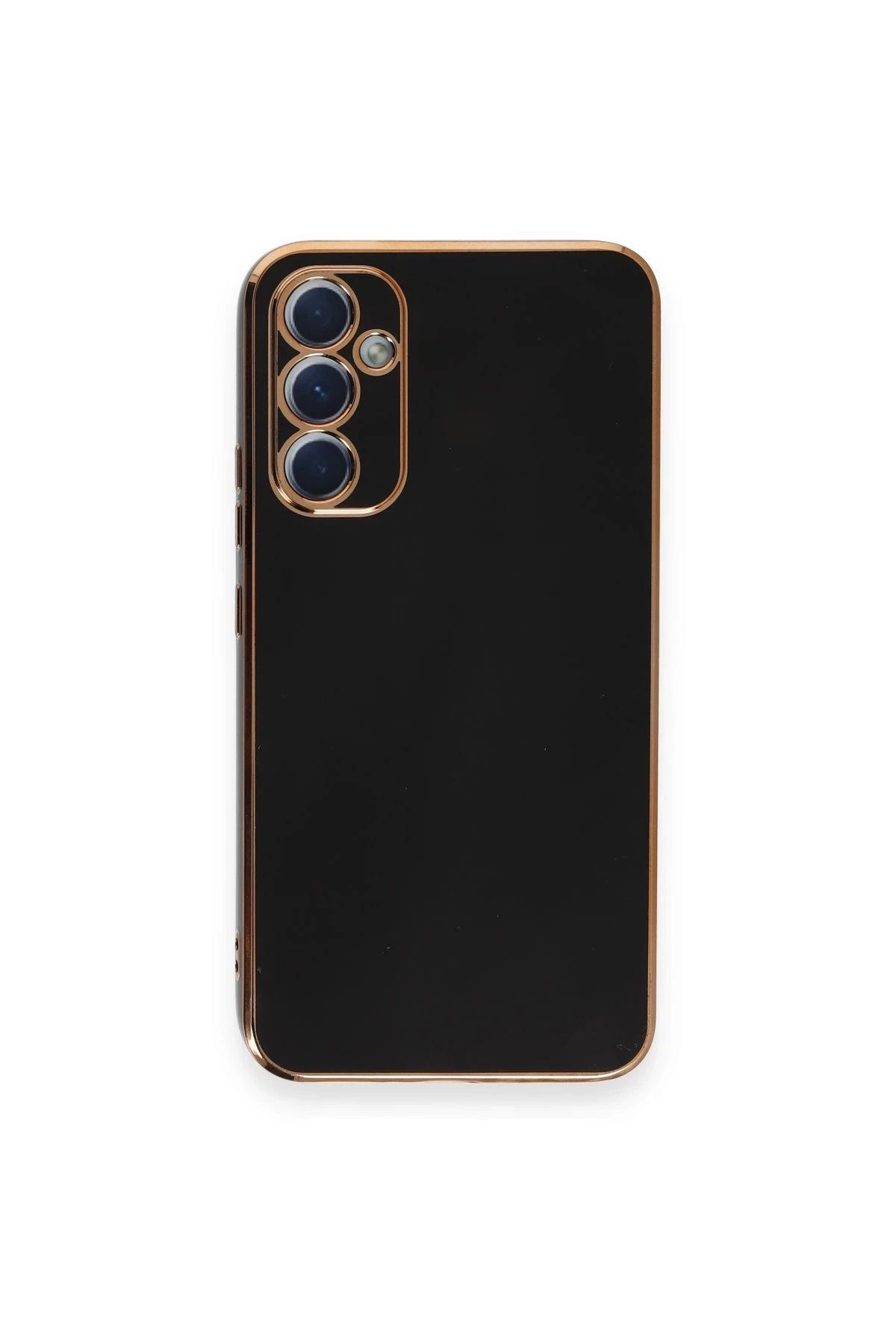 NewFace Samsung Galaxy A34 5G Kılıf Volet Silikon - Siyah HNZRN